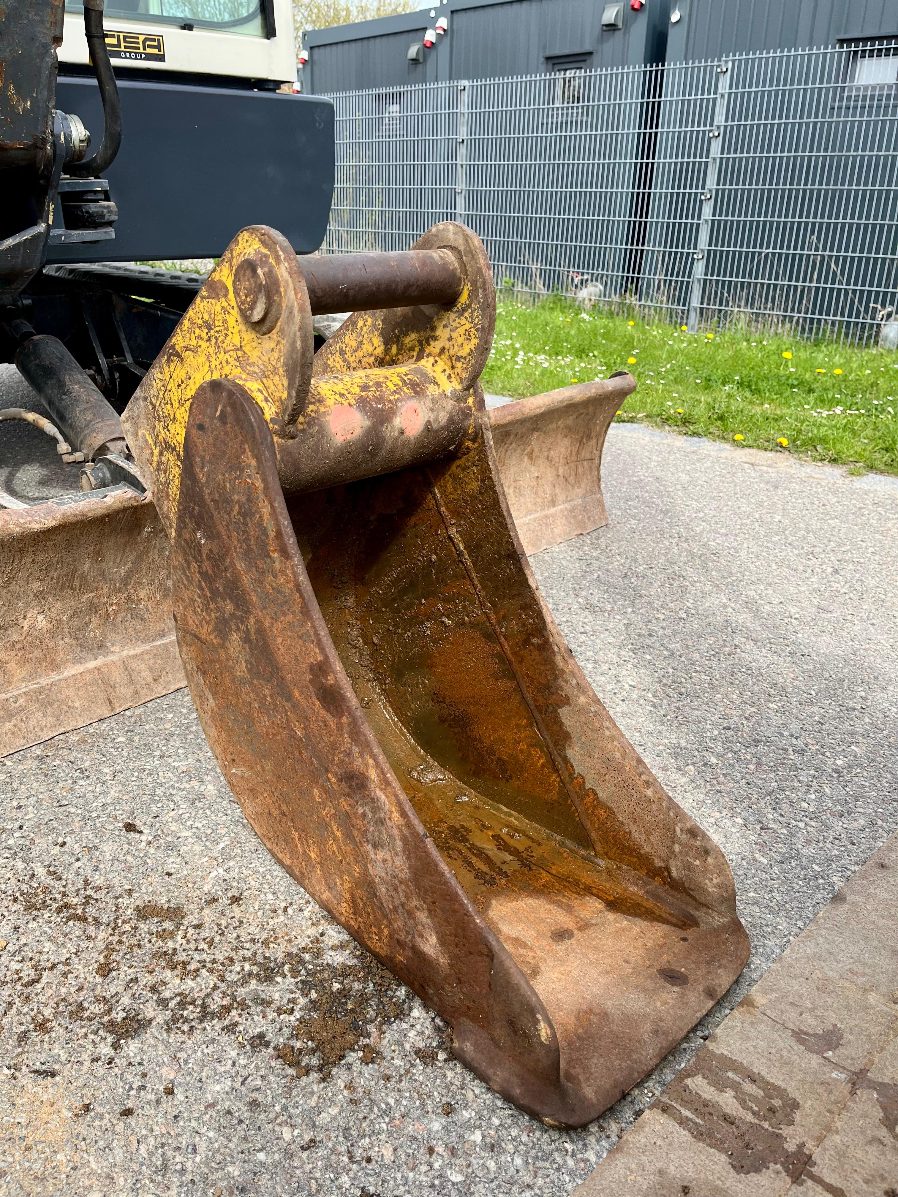 Gebraucht Terex TC 37 inkl. Humusschaufel, Tieflöffel