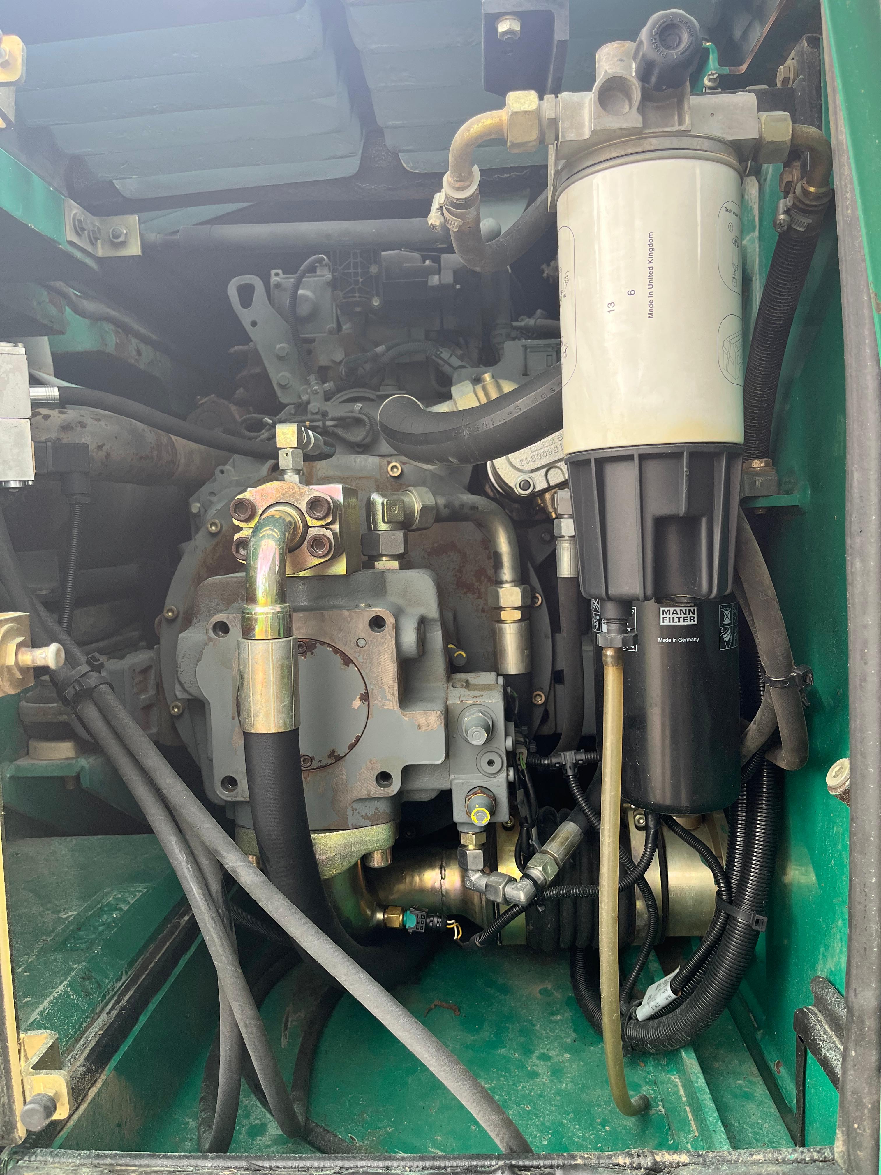 Gebraucht Terex TW 160 mit Oilquick OQ70, Tieflöffel