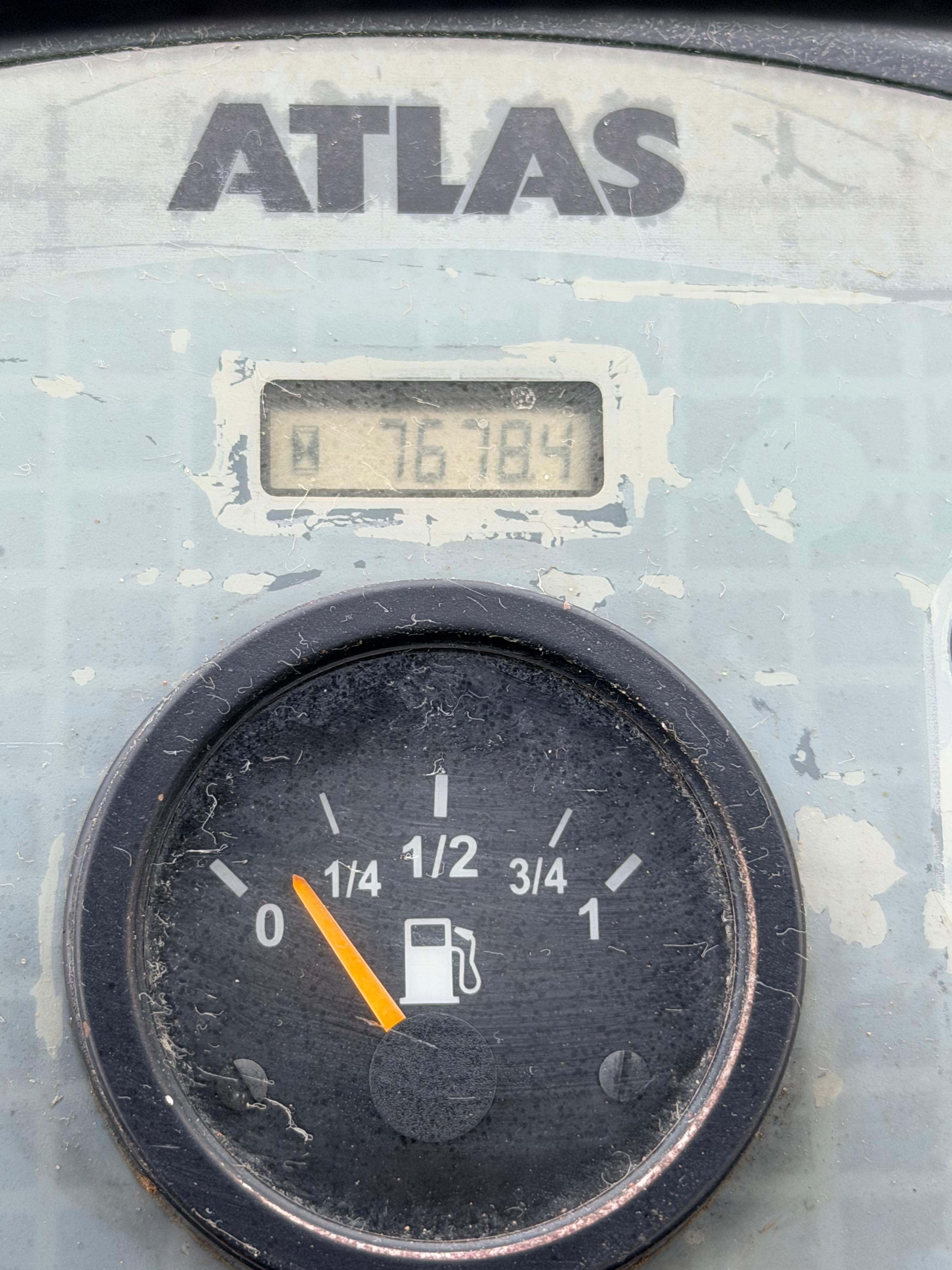 Gebraucht Atlas AR60 inkl. Klappschaufel, Palettengabel