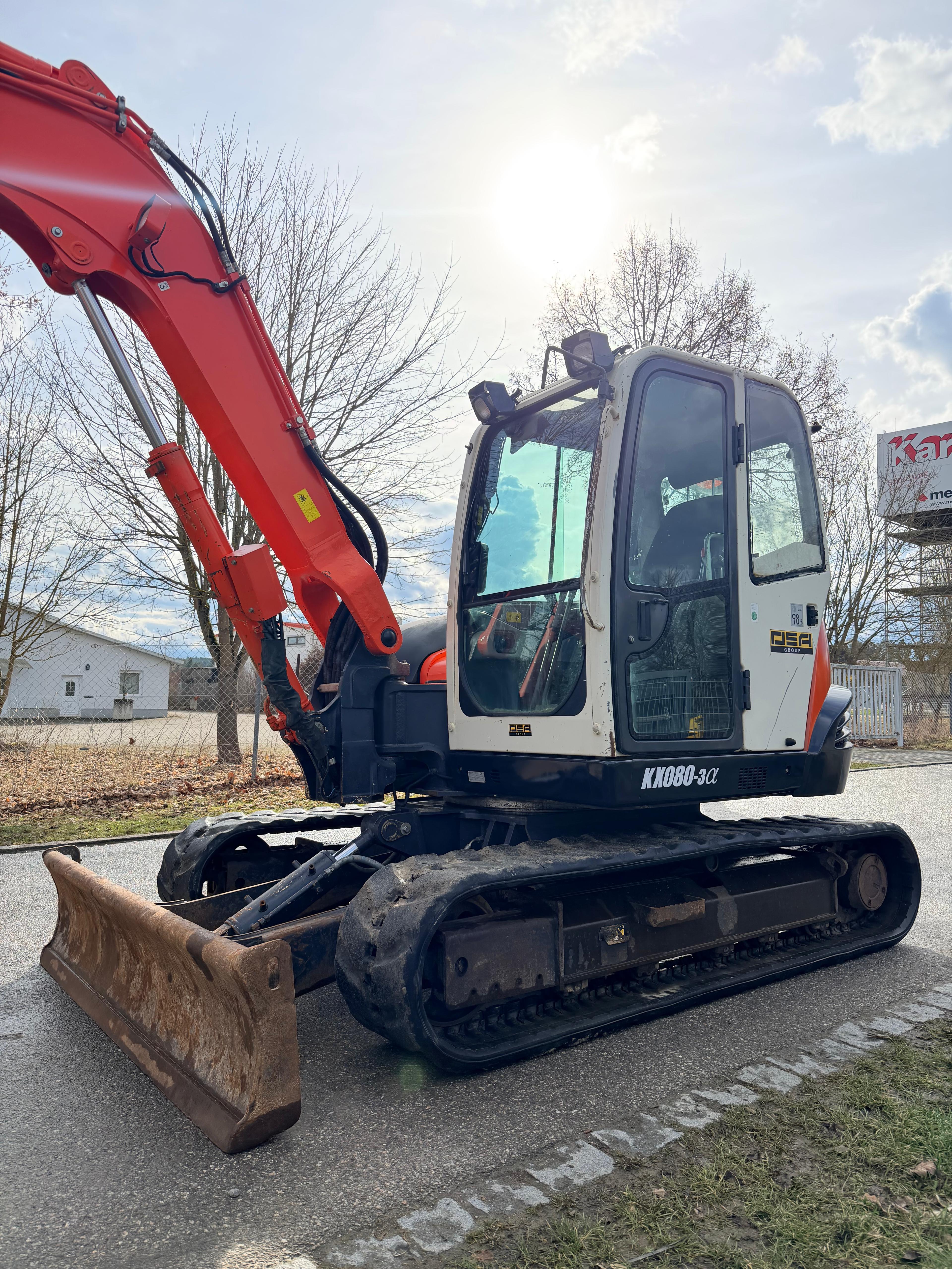 Gebraucht Kubota KX080-3 inkl. SW, GRL, TL