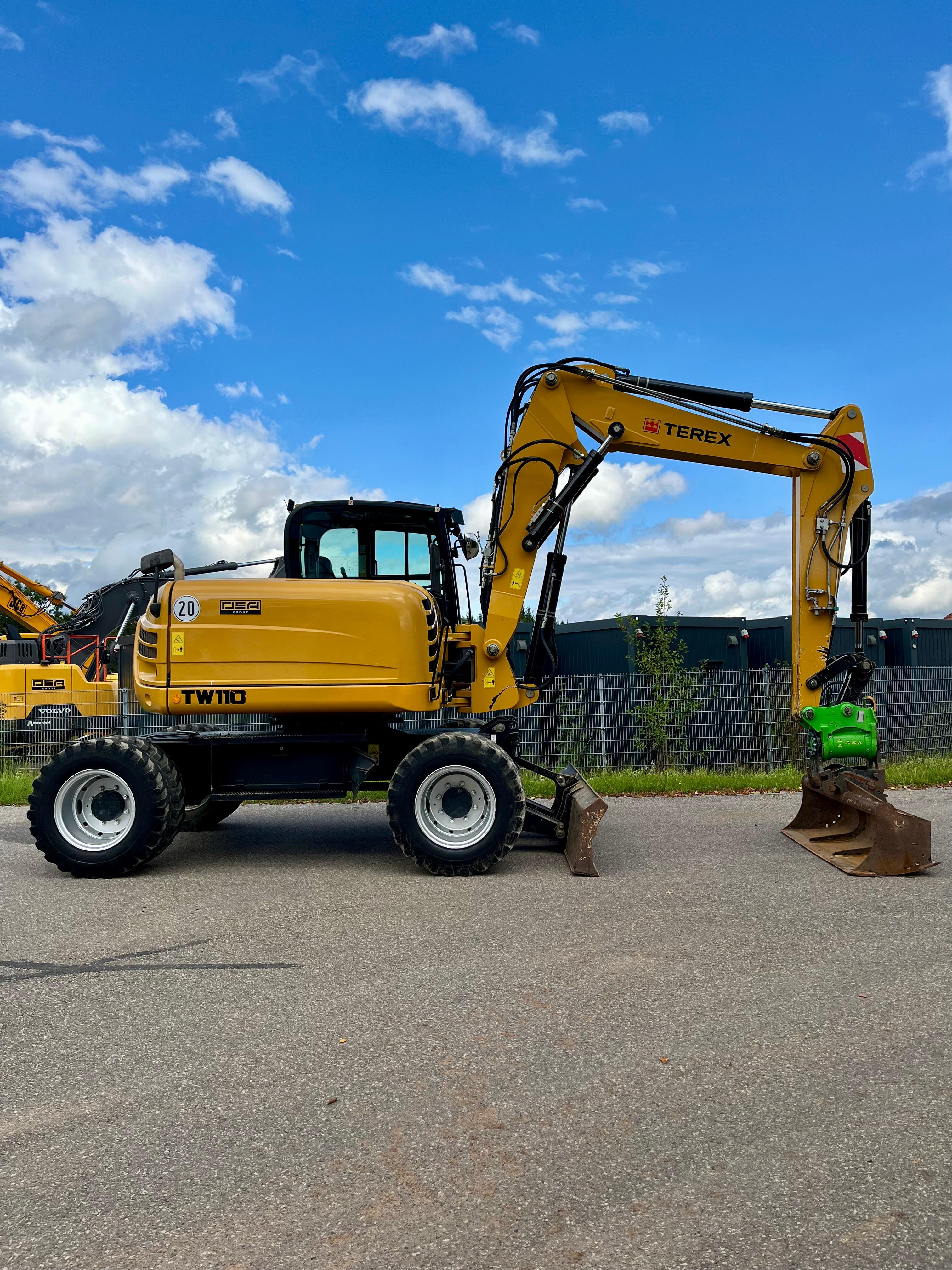 Gebraucht Terex TW 110*4.491 h*Powertilt