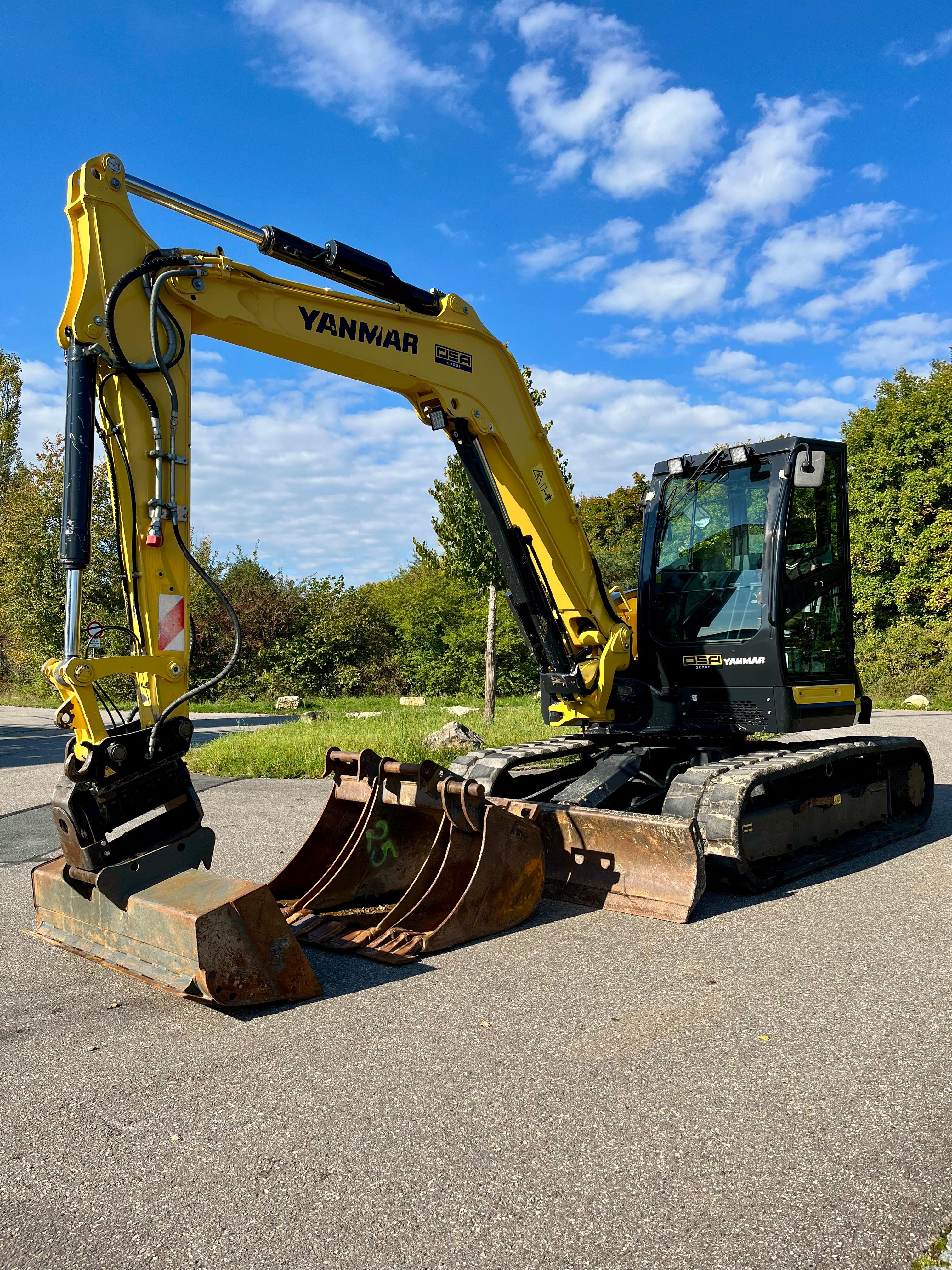 Gebraucht Yanmar SV100-2A mit Powertilt, SW, HS, 3x TL