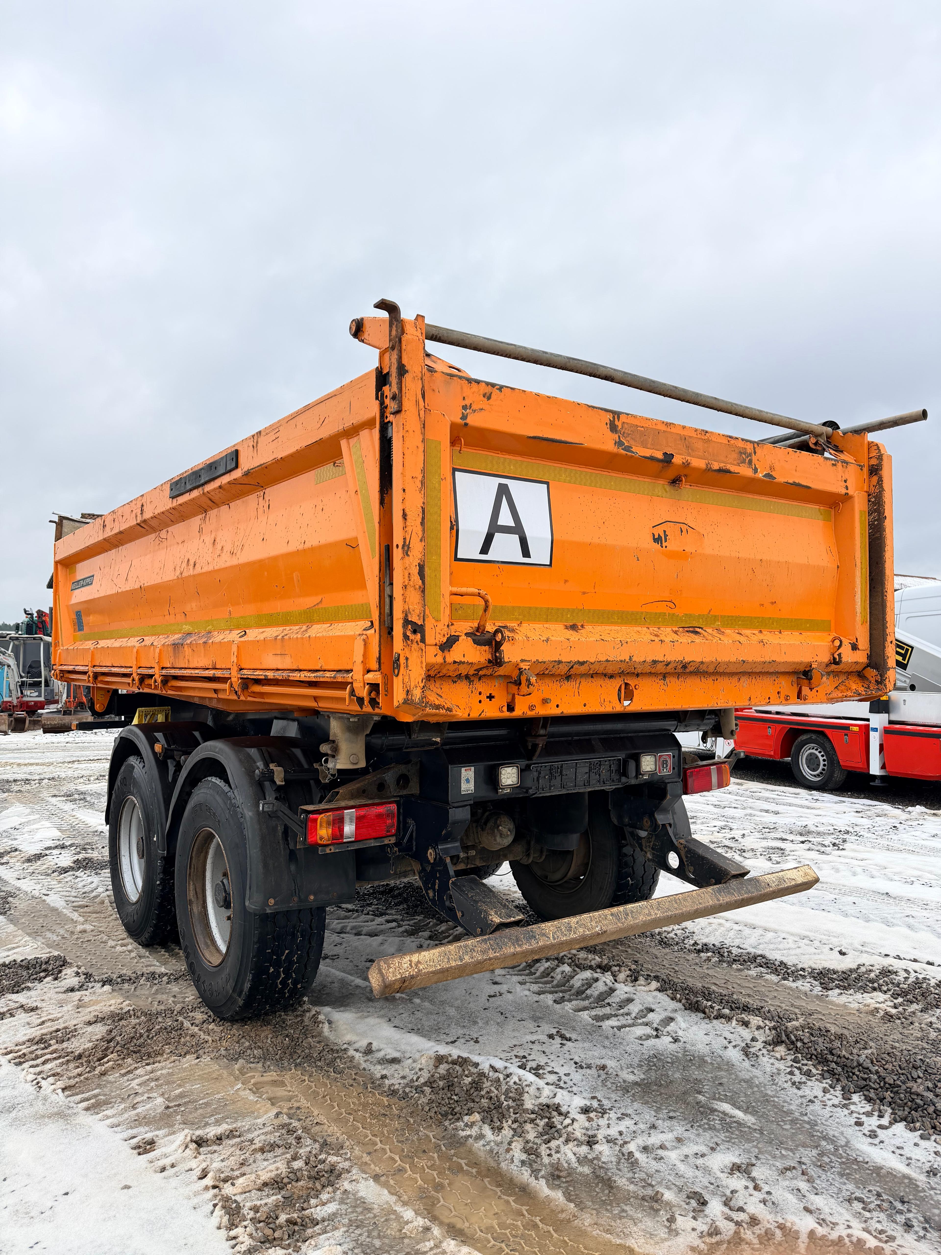 Gebraucht Meiller MZDA 18/22 M**Bordmatikfeder**Luftfederung**