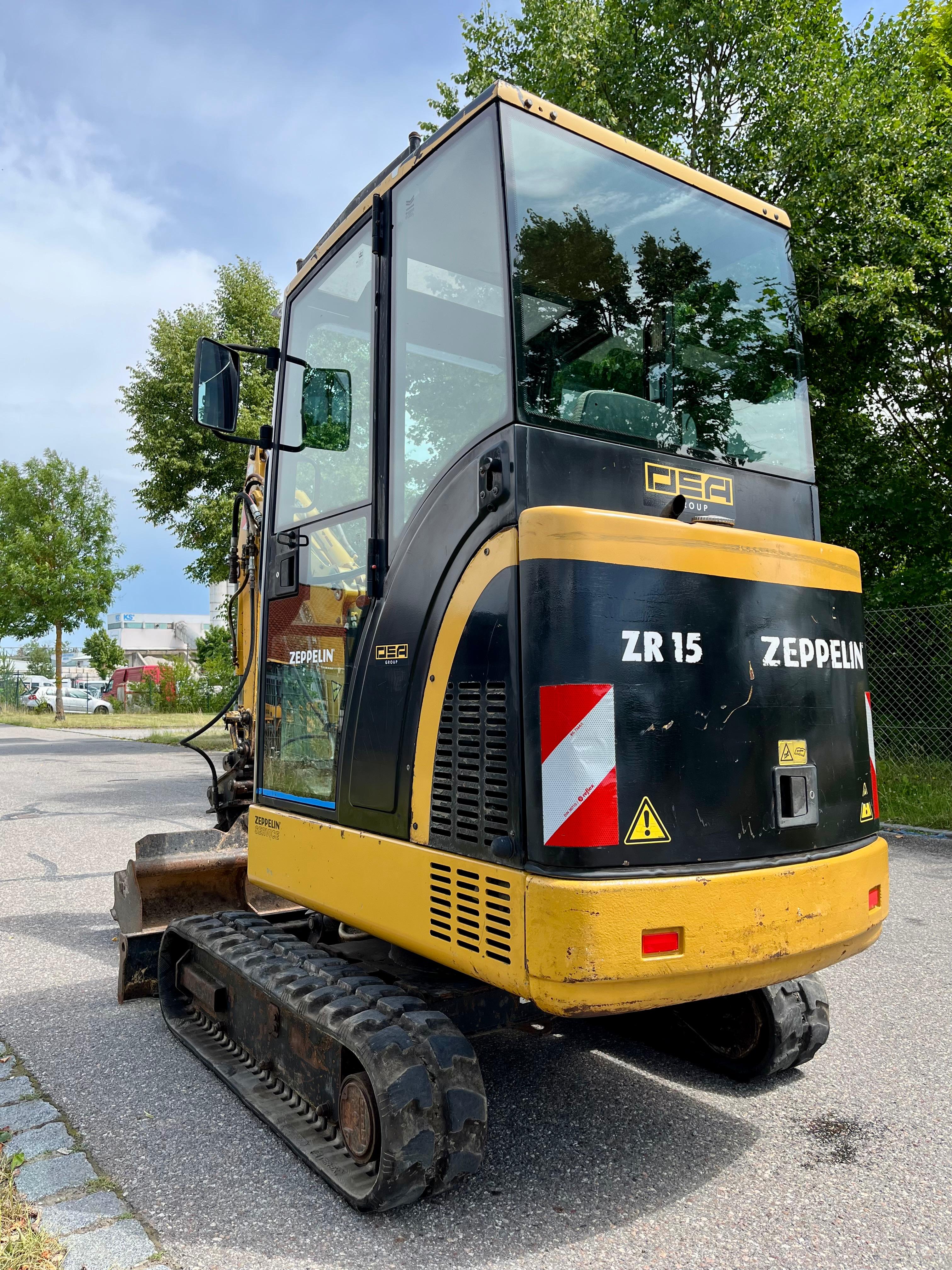 Gebraucht Zeppelin ZR 15 mit Humusschaufel