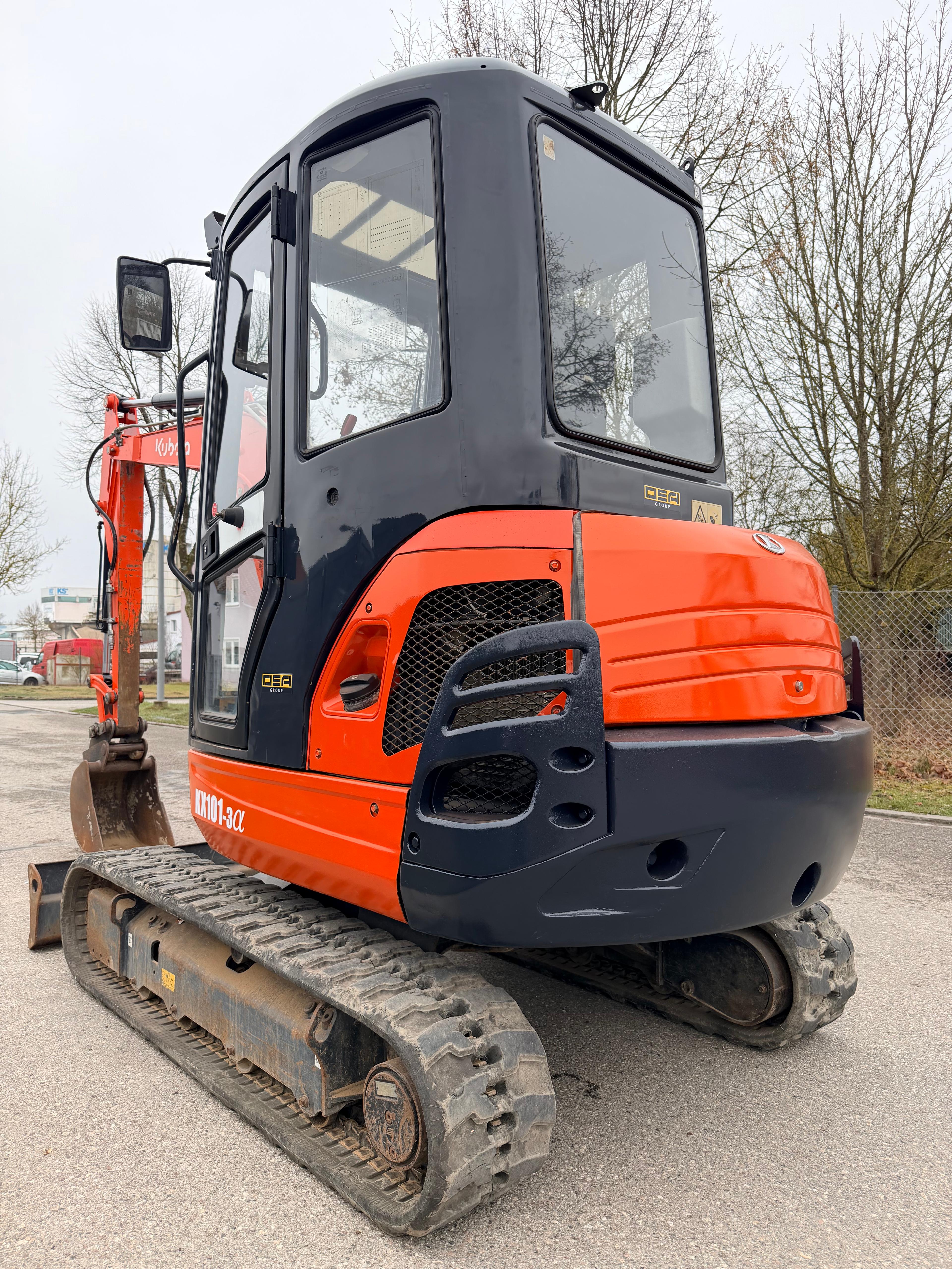 Gebraucht Kubota KX101-3a**SW, Tieflöffel**