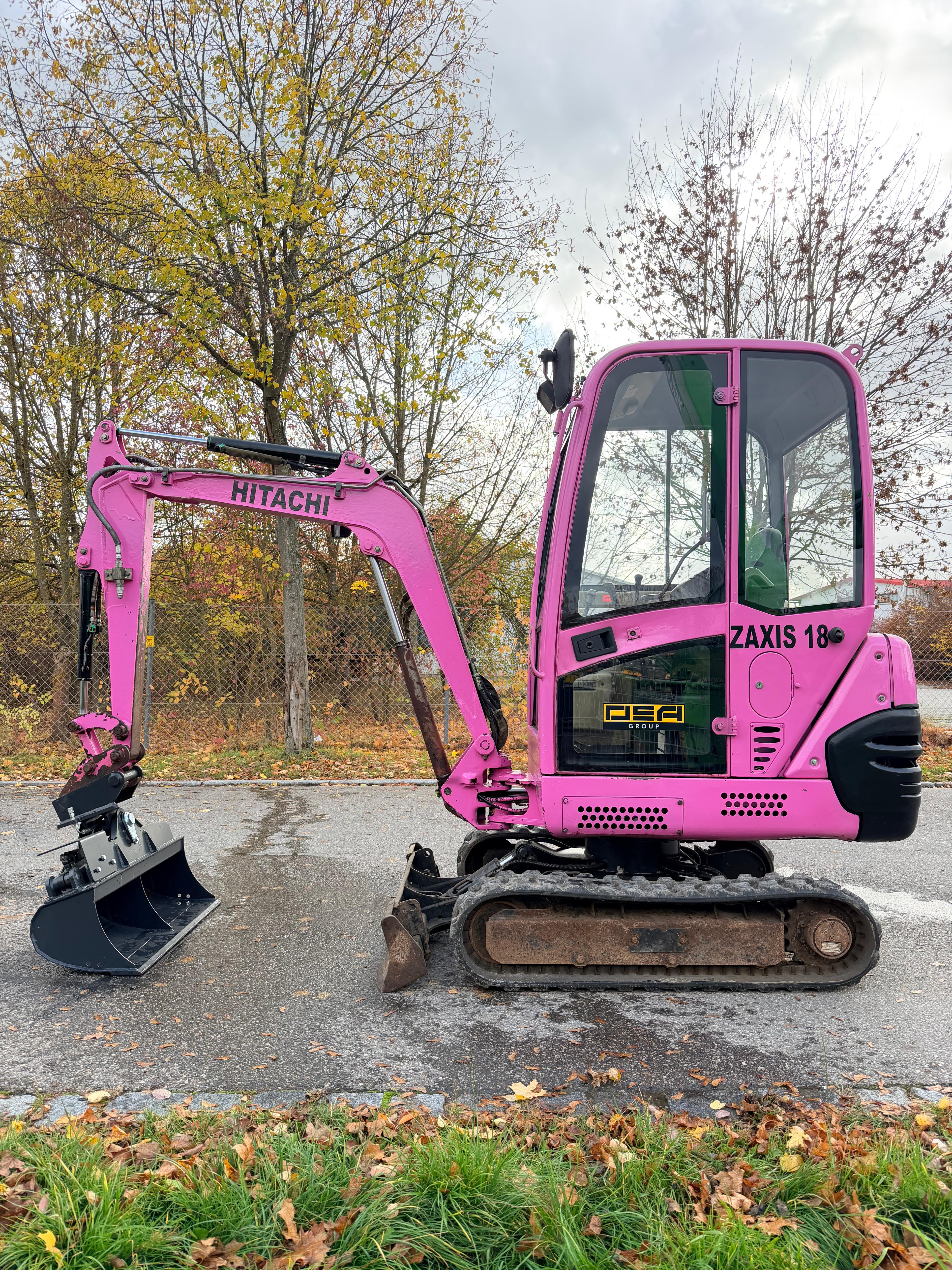 Gebraucht HITACHI Zaxis 18 inkl. Humusschaufel