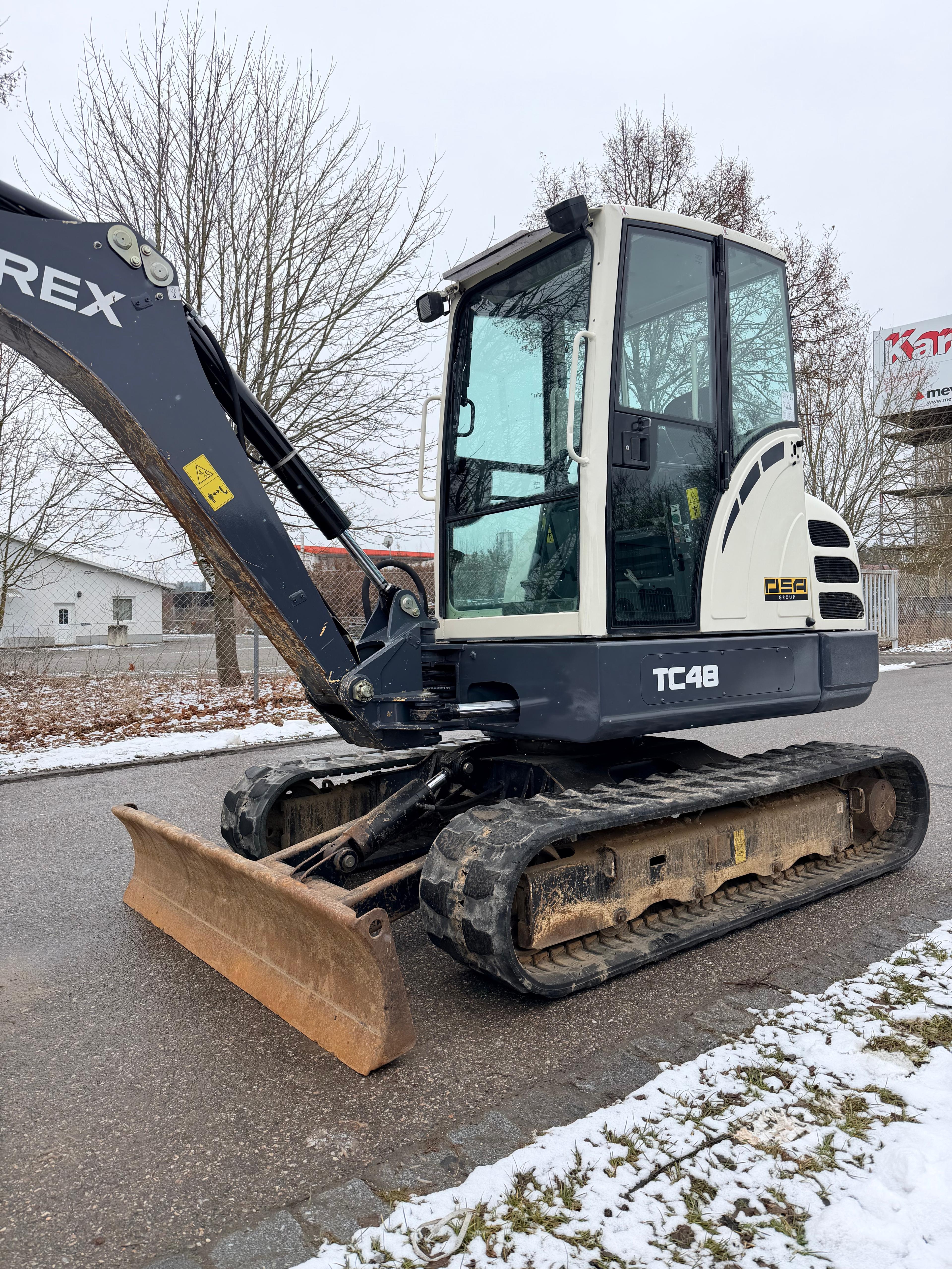 Gebraucht Terex TW 48**SW, 2x Tieflöffel**
