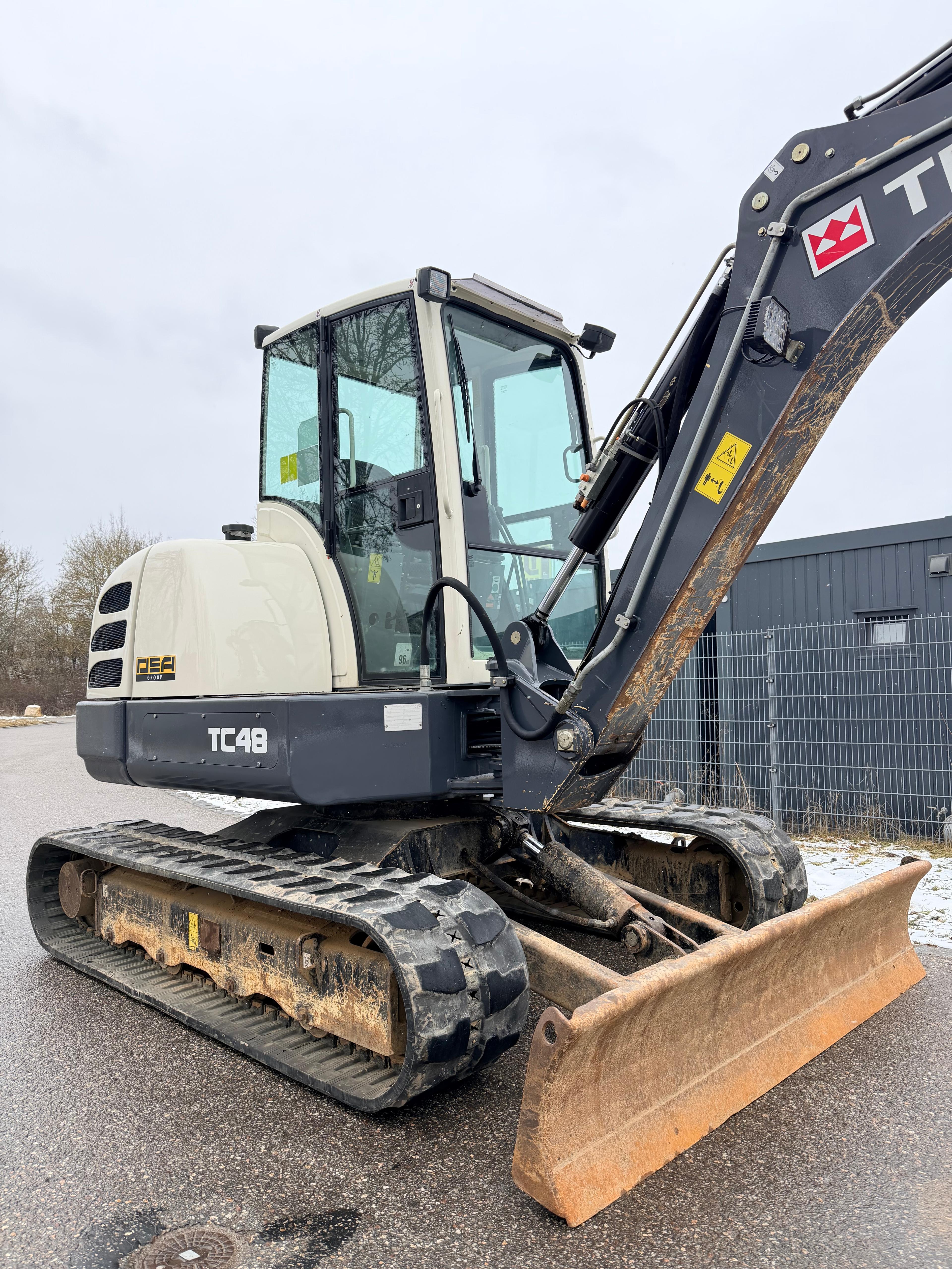 Gebraucht Terex TW 48**SW, 2x Tieflöffel**