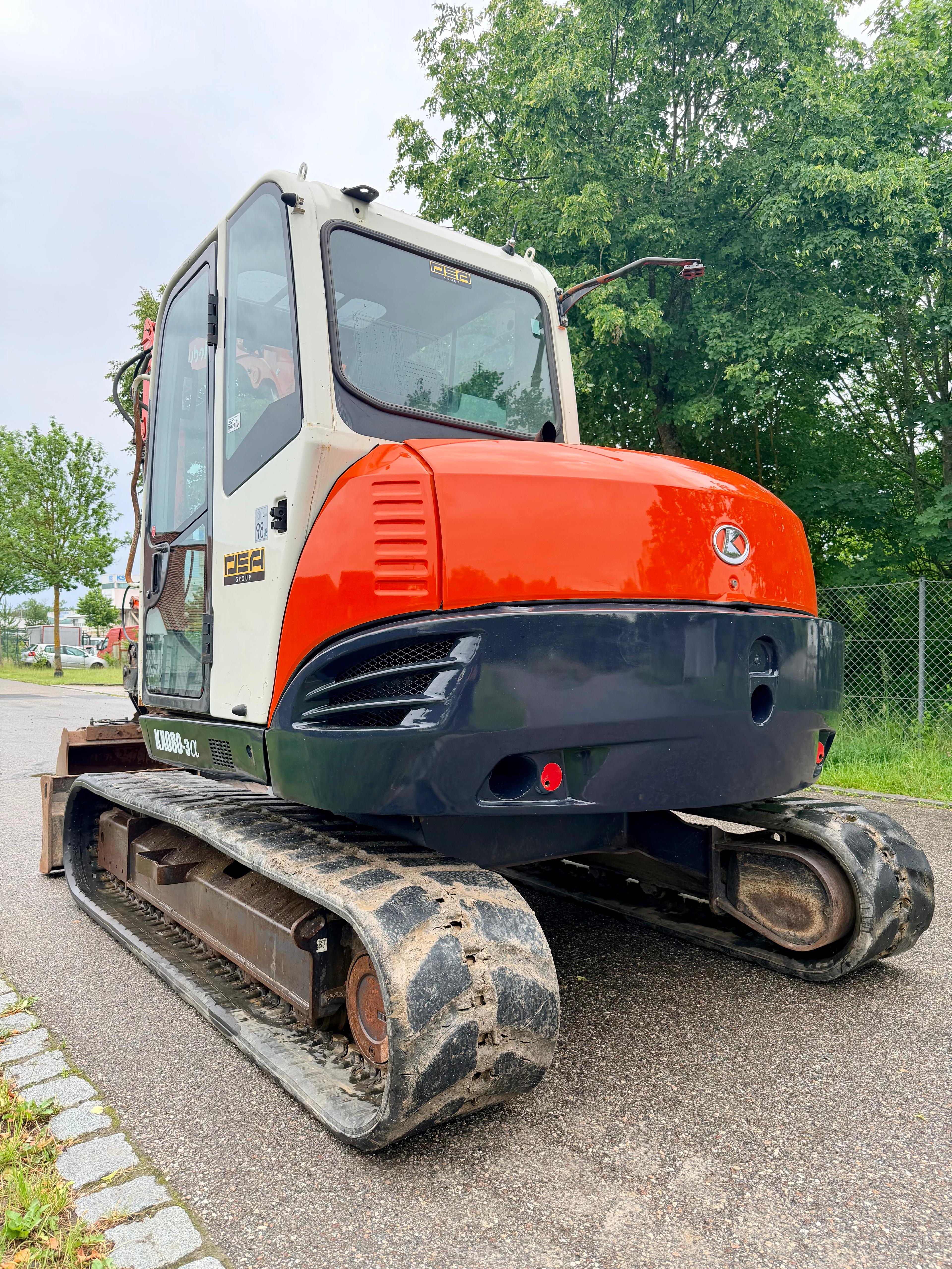 Gebraucht Kubota KX080-3a inkl. GRL**3.327 h**