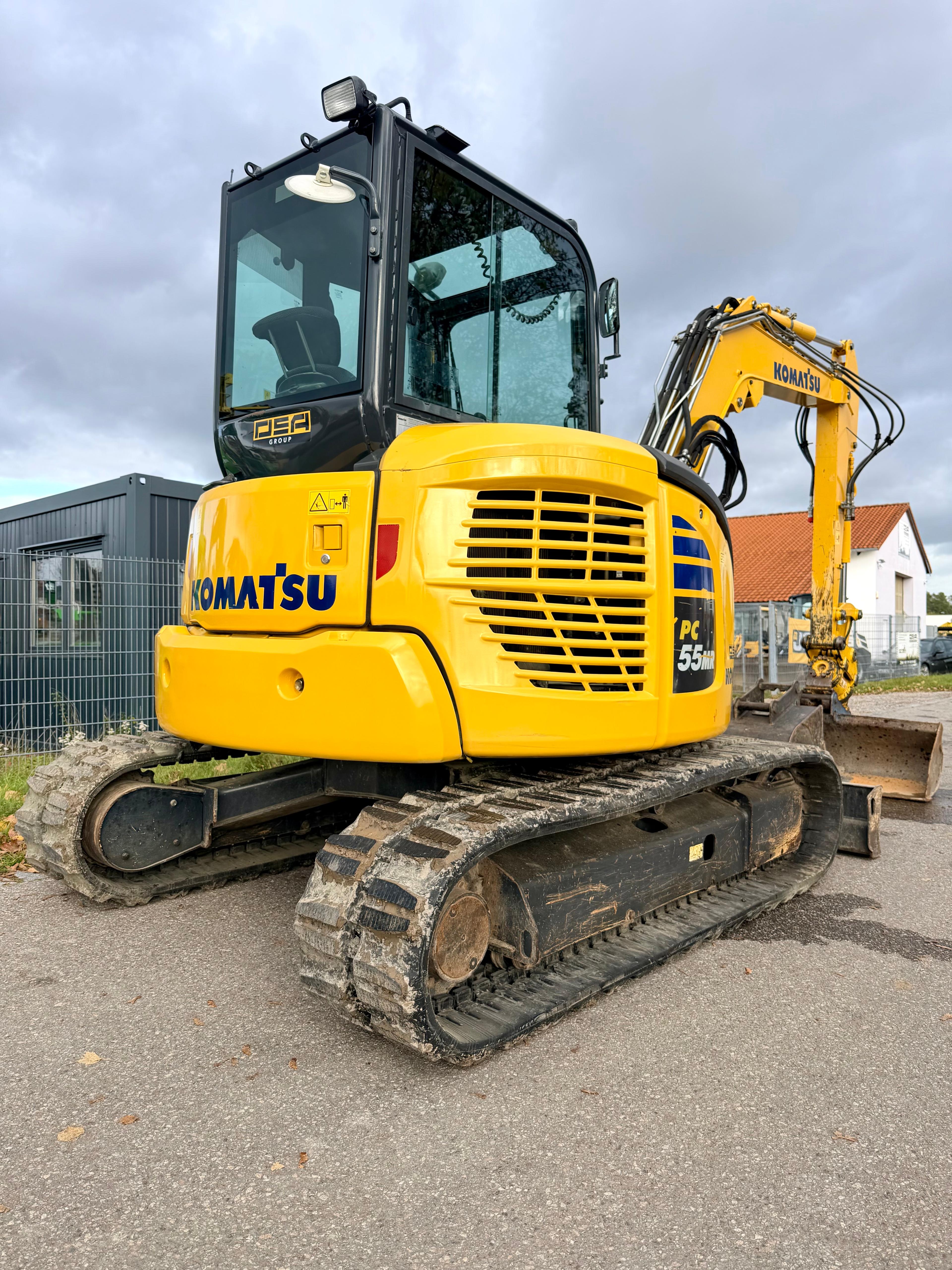 Gebraucht KOMATSU PC55MR**Powertilt, GRL, TL**neue Ketten**