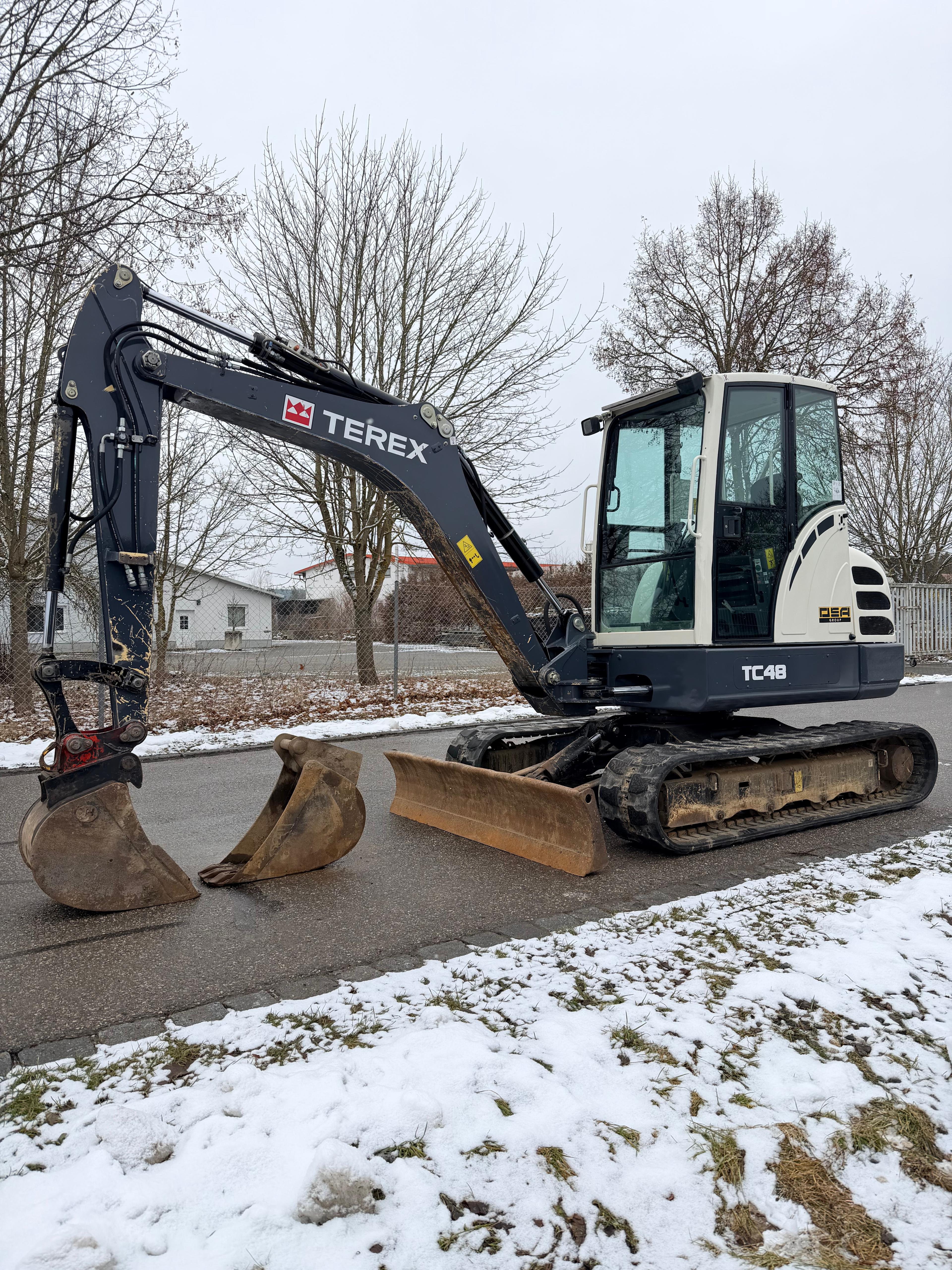 Gebraucht Terex TW 48**SW, 2x Tieflöffel**