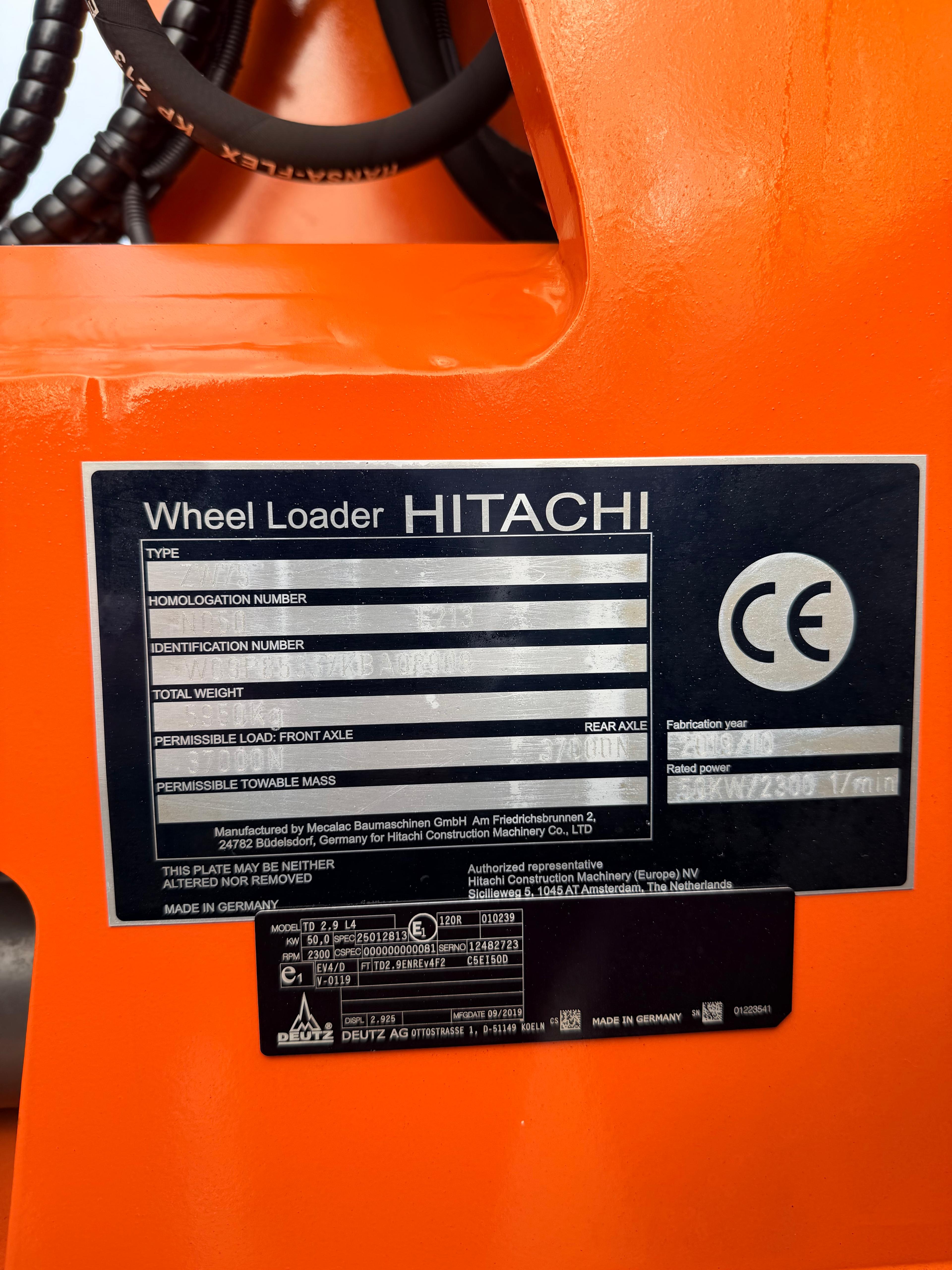 Gebraucht Hitachi ZW75 **TOP Zustand!**