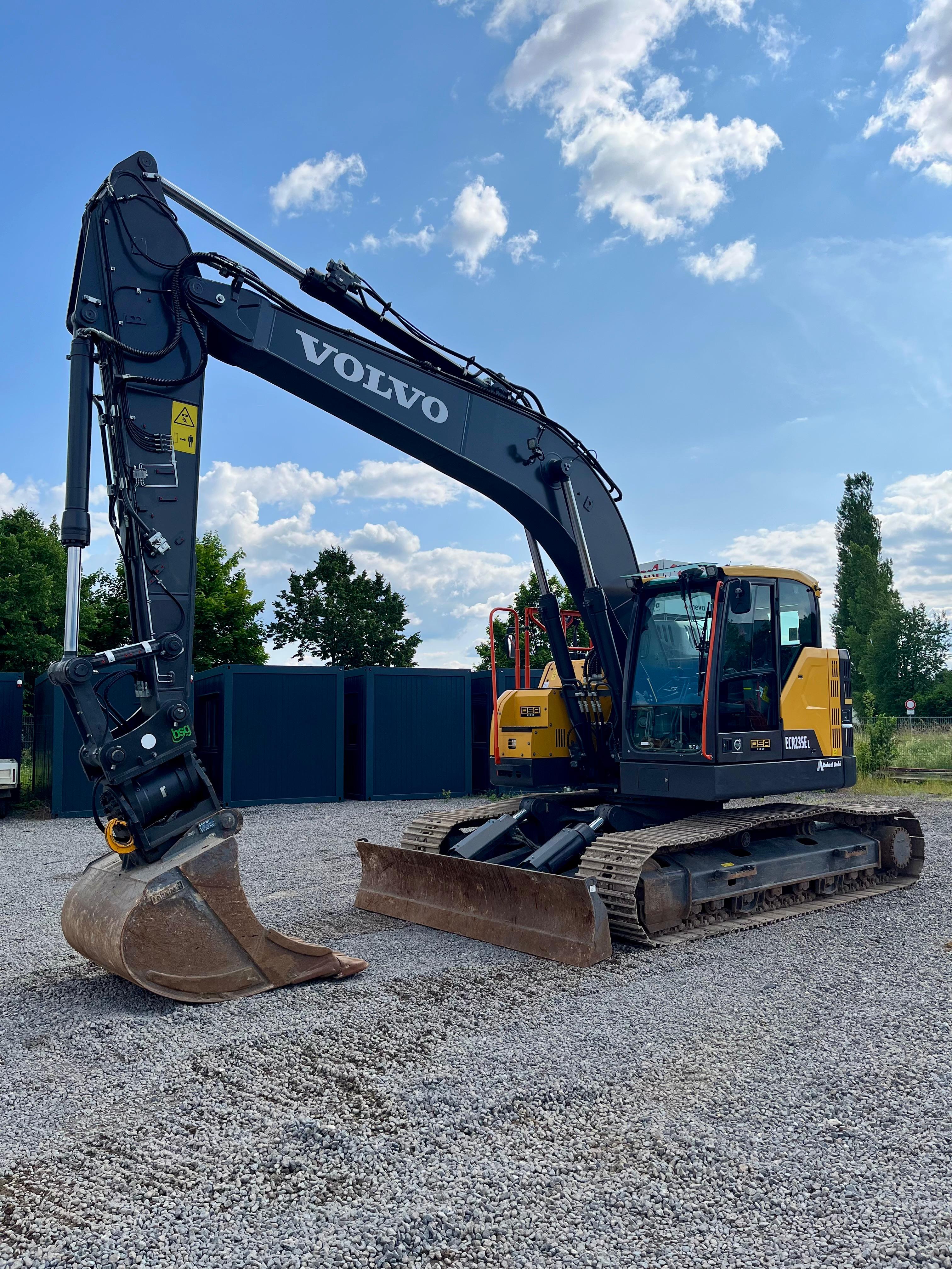 Gebraucht Volvo ECR235EL mit Powertilt, HS, 2x TL**711 Std.**