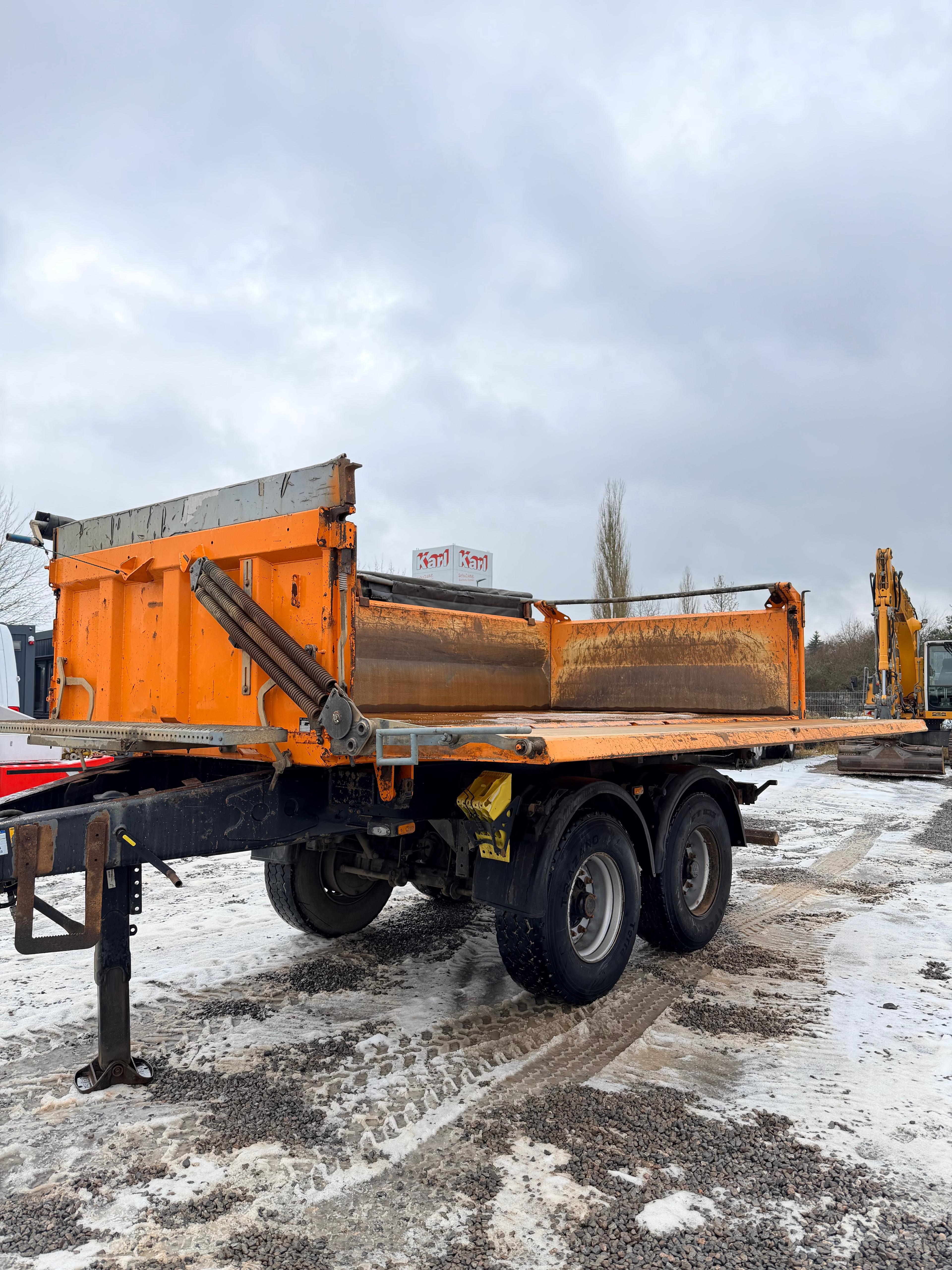 Gebraucht Meiller MZDA 18/22 M**Bordmatikfeder**Luftfederung**