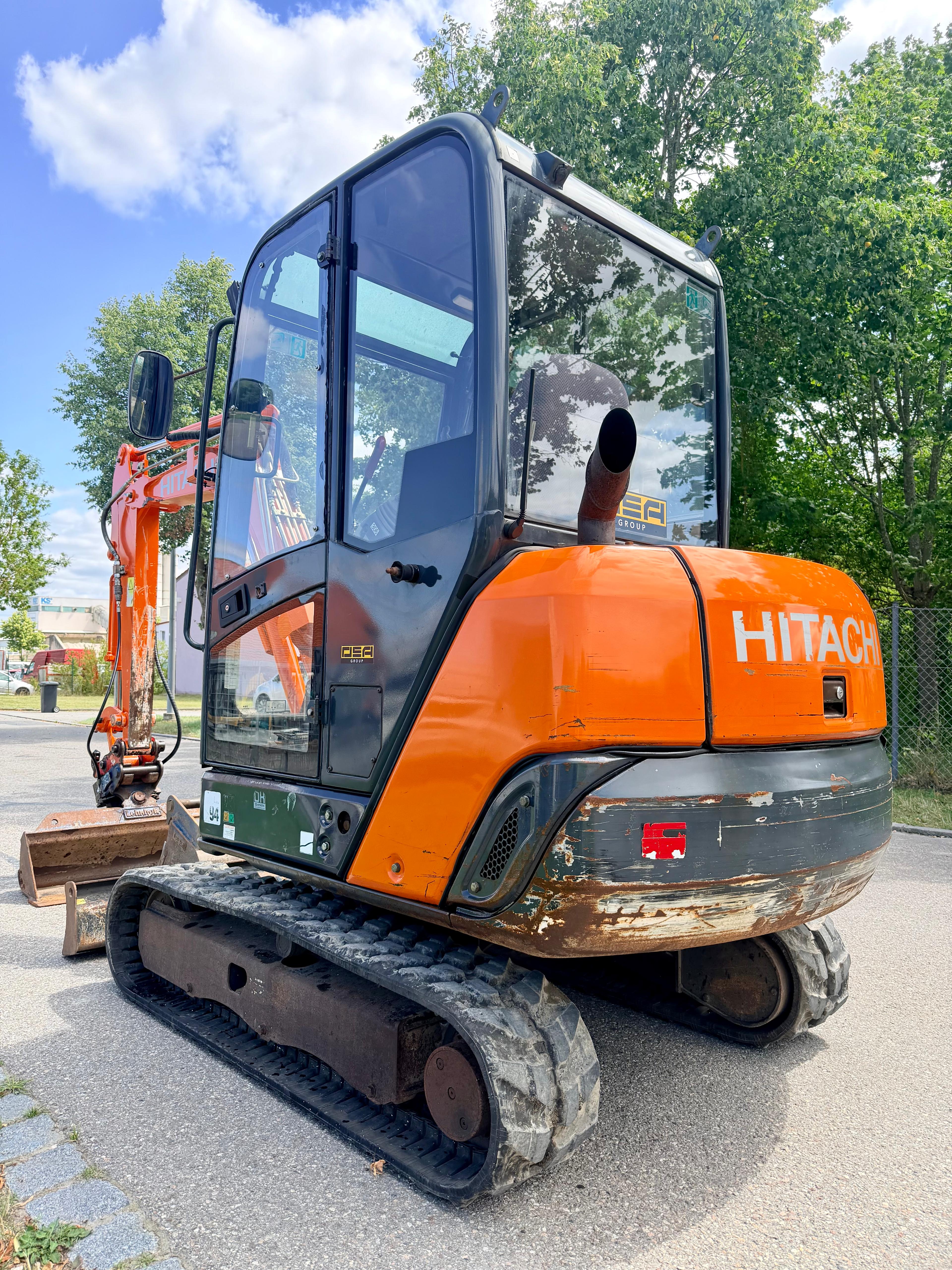 Gebraucht Hitachi ZX27-3 CLR**SW, Humusschaufel, Tieflöffel**