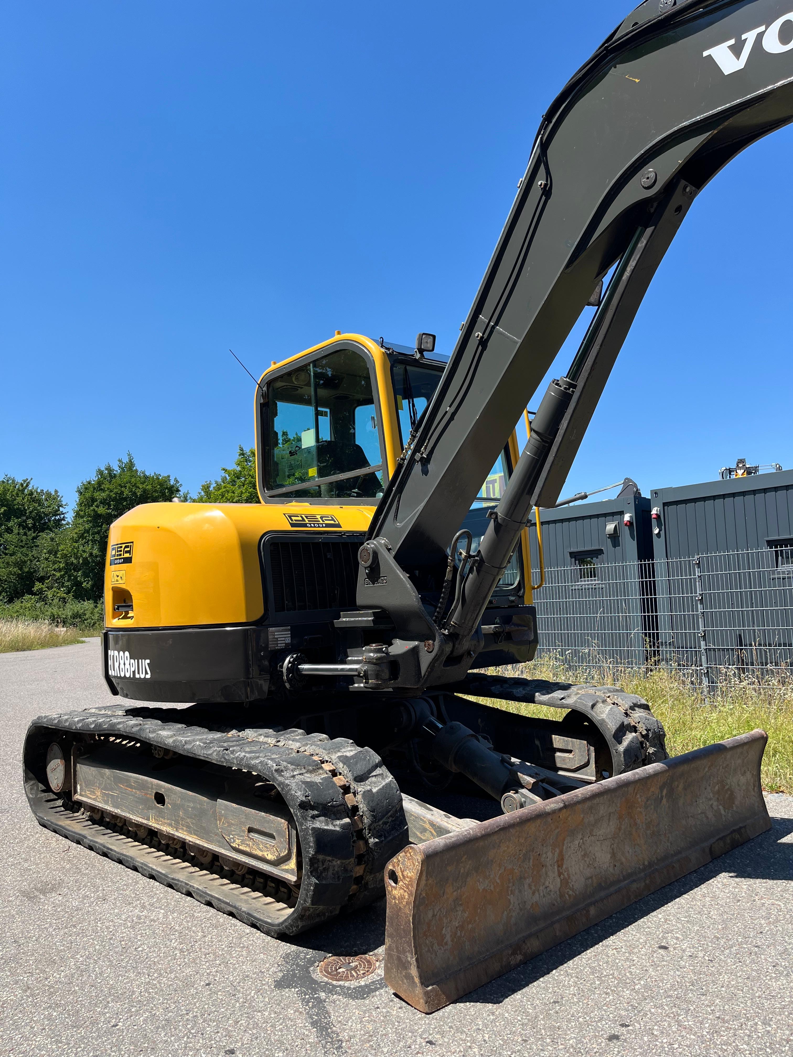 Gebraucht Volvo ECR88 Plus**Bj. 2010**inkl. HS