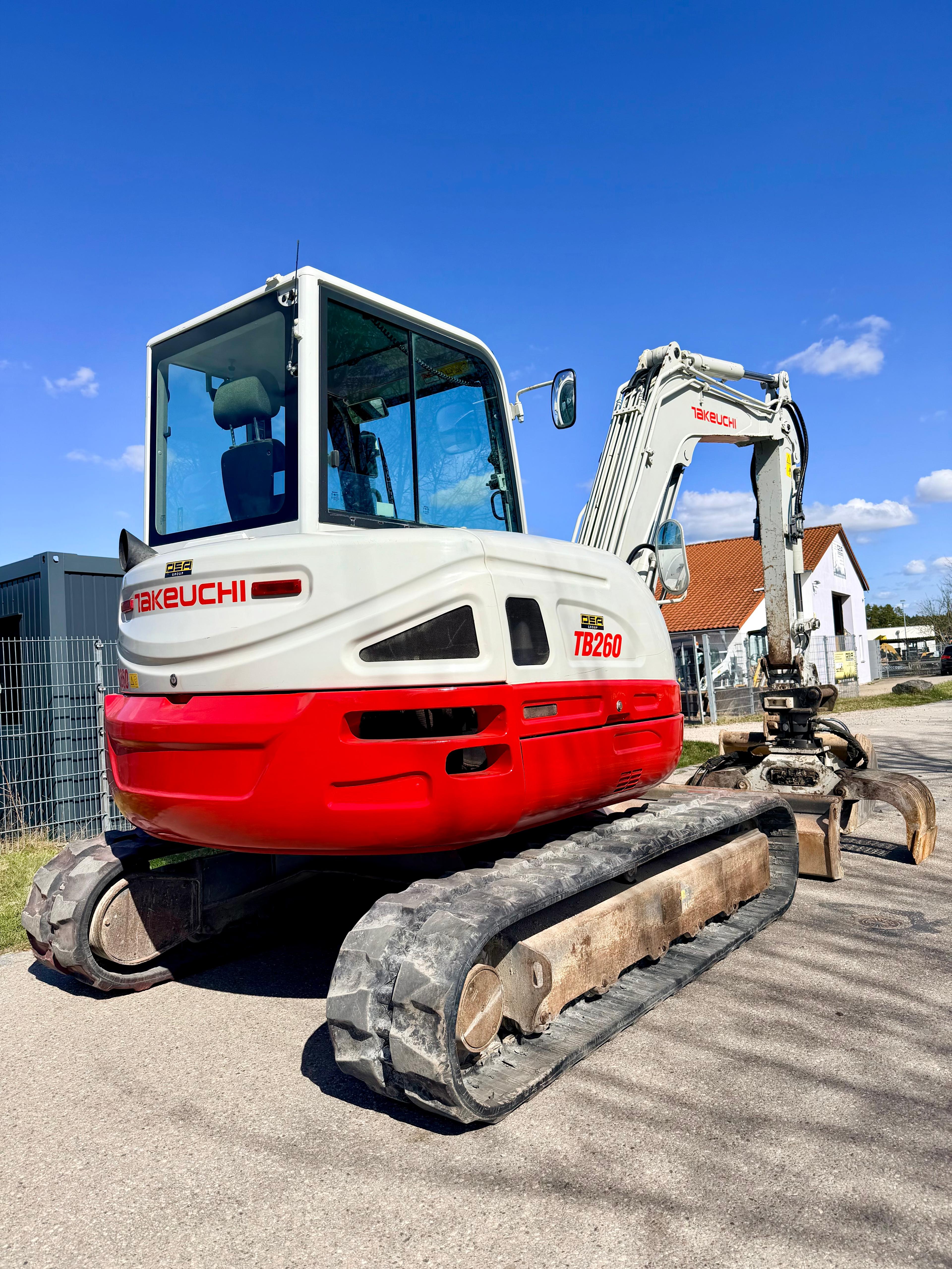 Gebraucht Takeuchi TB260**Powertilt Taklock**Sortiergreifer**2x TL