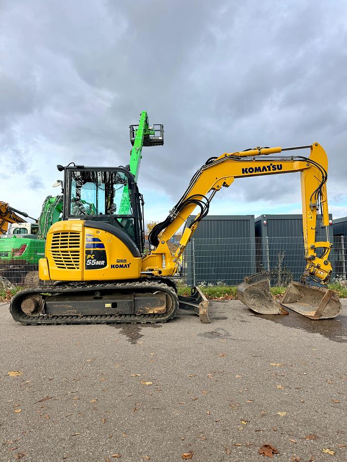 Gebraucht KOMATSU PC55MR**Powertilt, GRL, TL**neue Ketten**