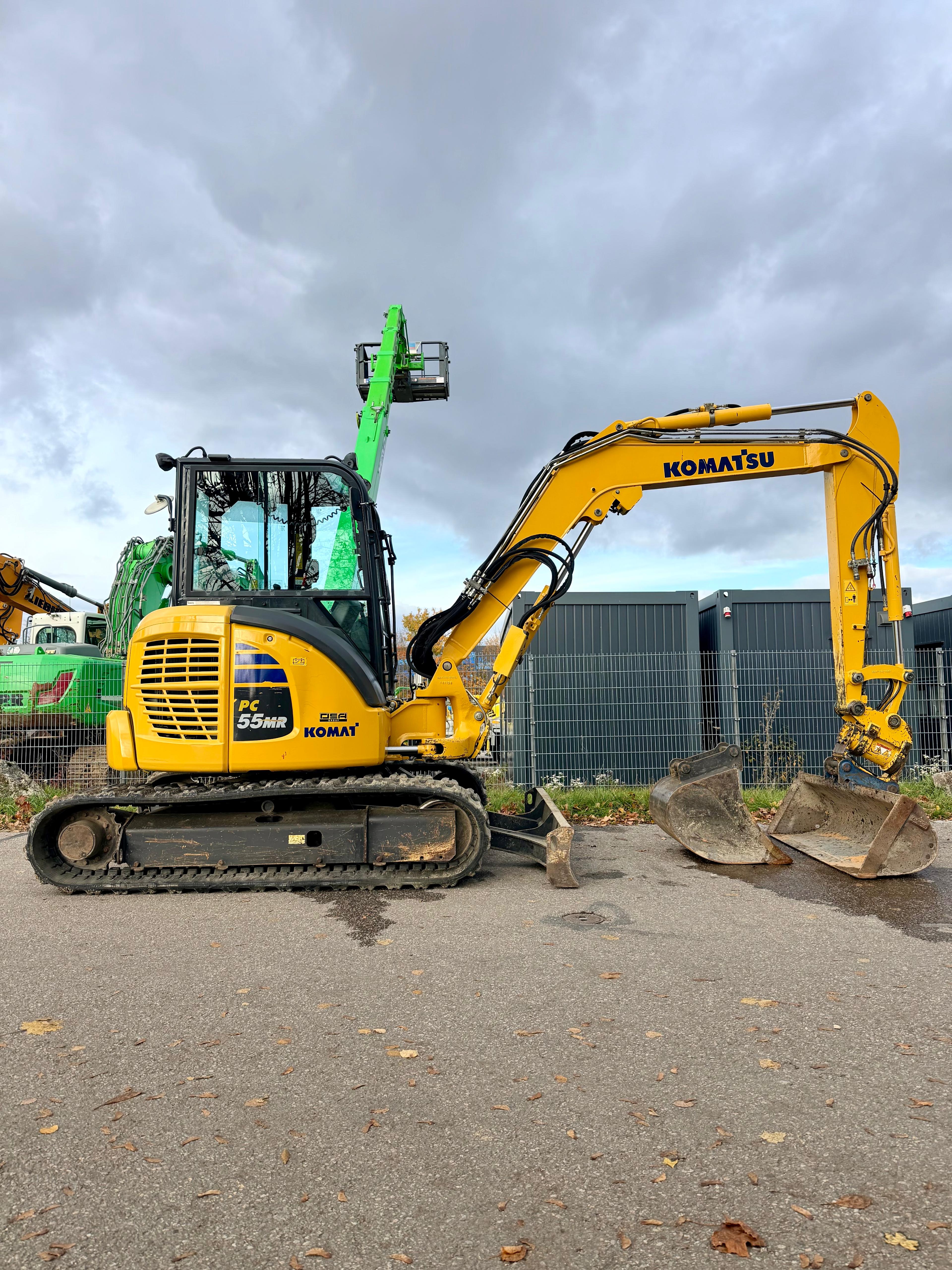 Gebraucht KOMATSU PC55MR**Powertilt, GRL, TL**neue Ketten**