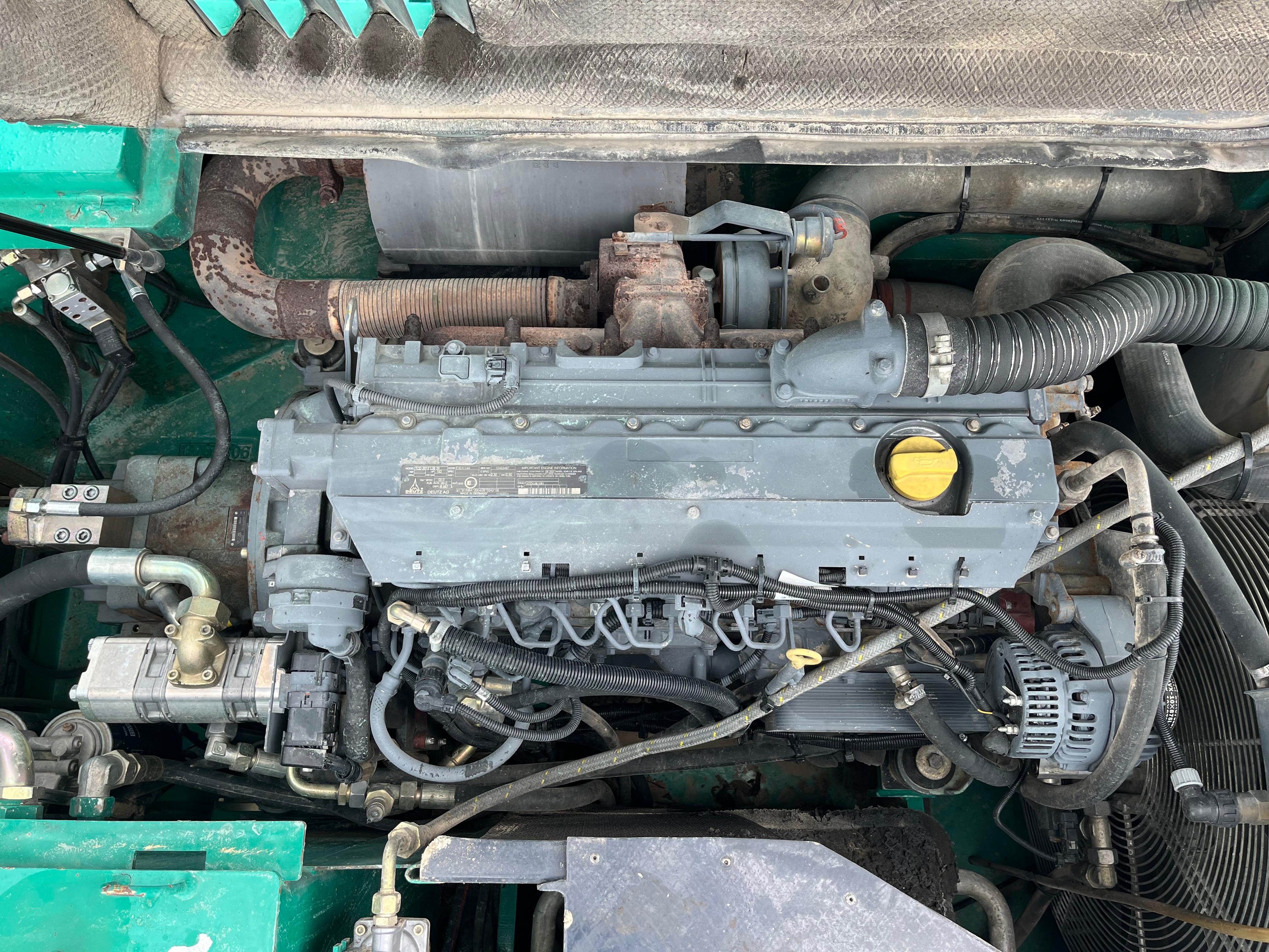 Gebraucht Terex TW 160 mit Oilquick OQ70, Tieflöffel