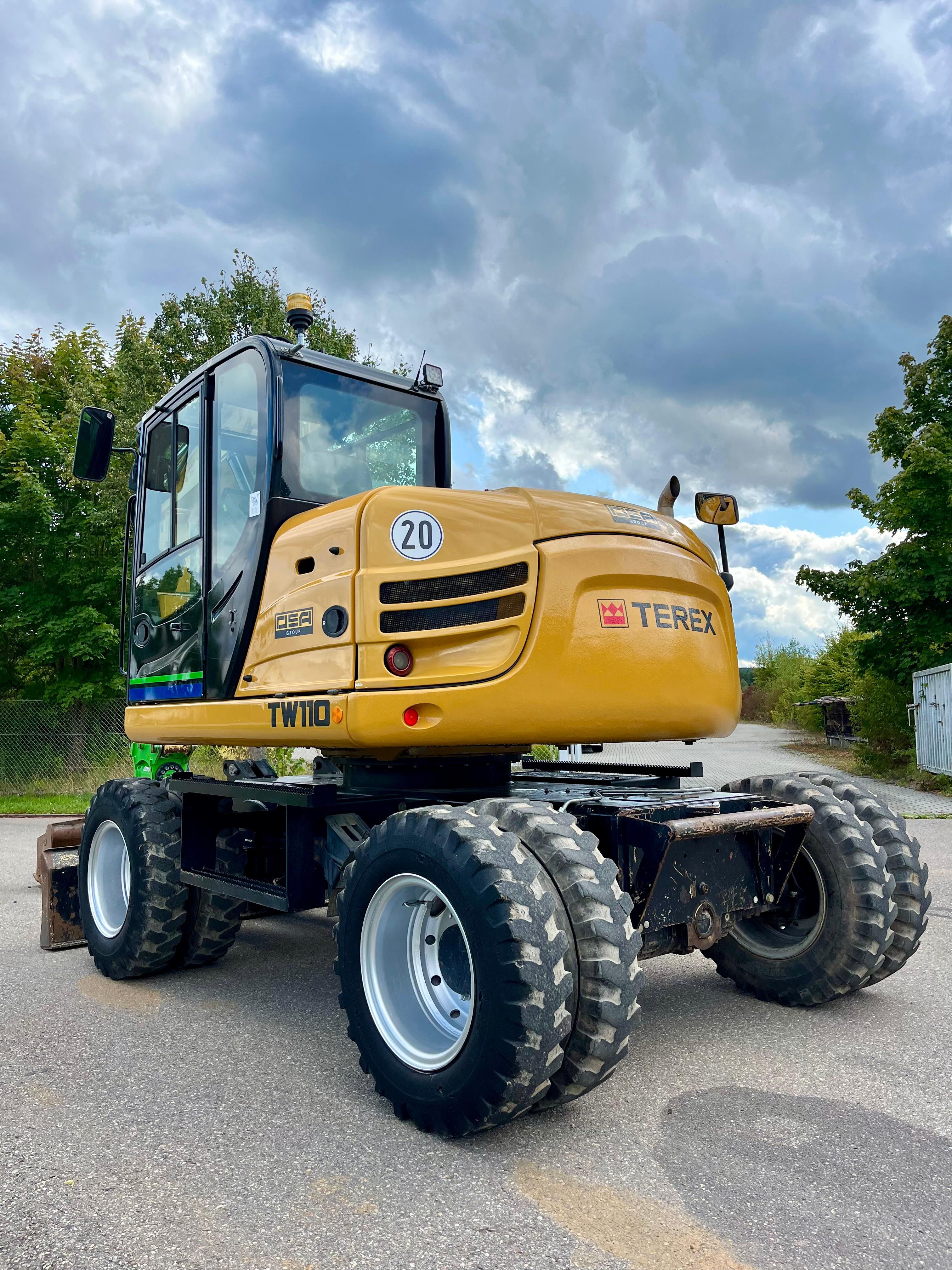 Gebraucht Terex TW 110*4.491 h*Powertilt