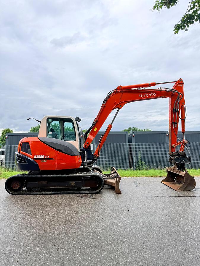 Gebraucht Kubota KX080-3a inkl. GRL**3.327 h**