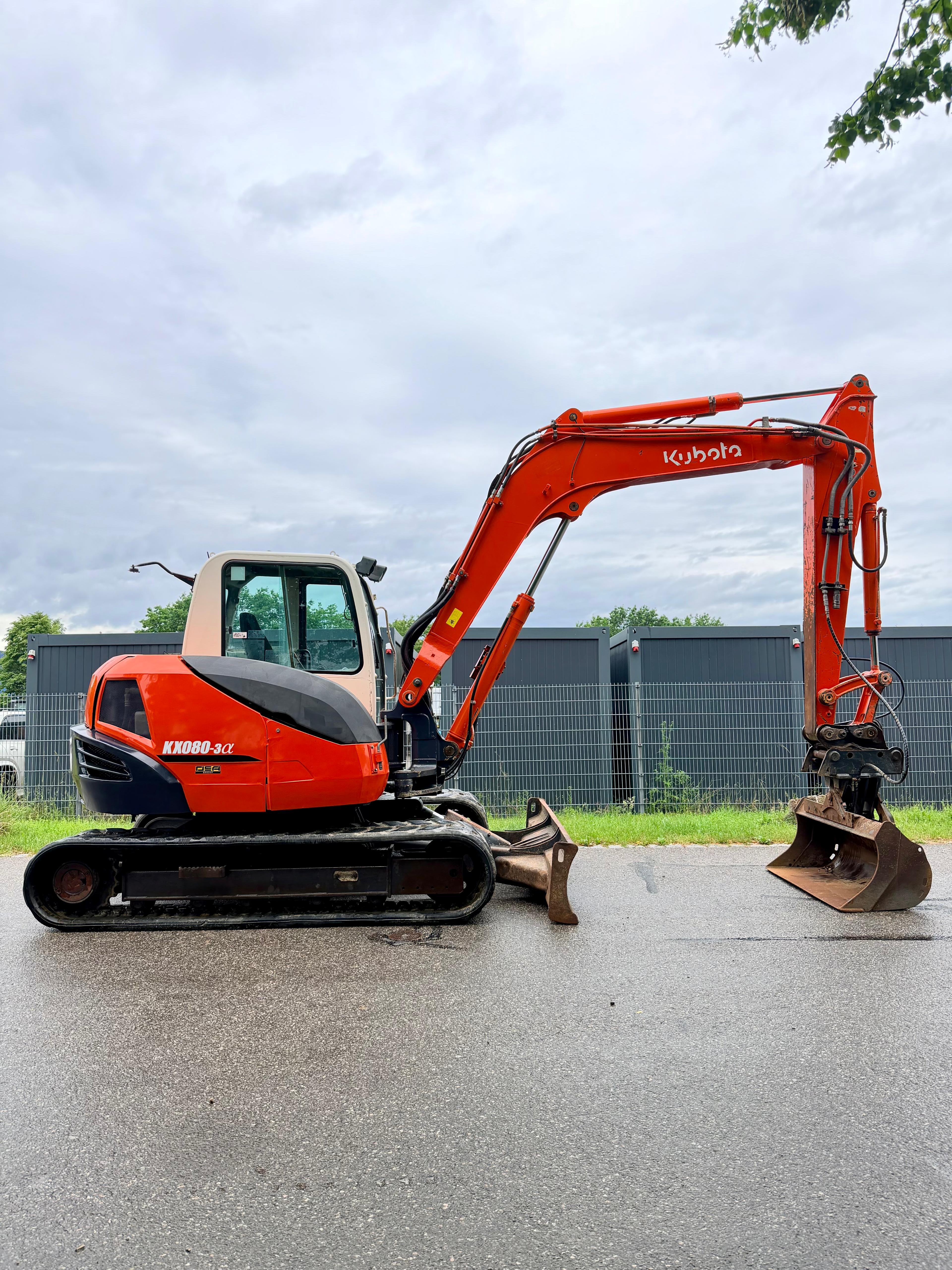 Gebraucht Kubota KX080-3a inkl. GRL**3.327 h**