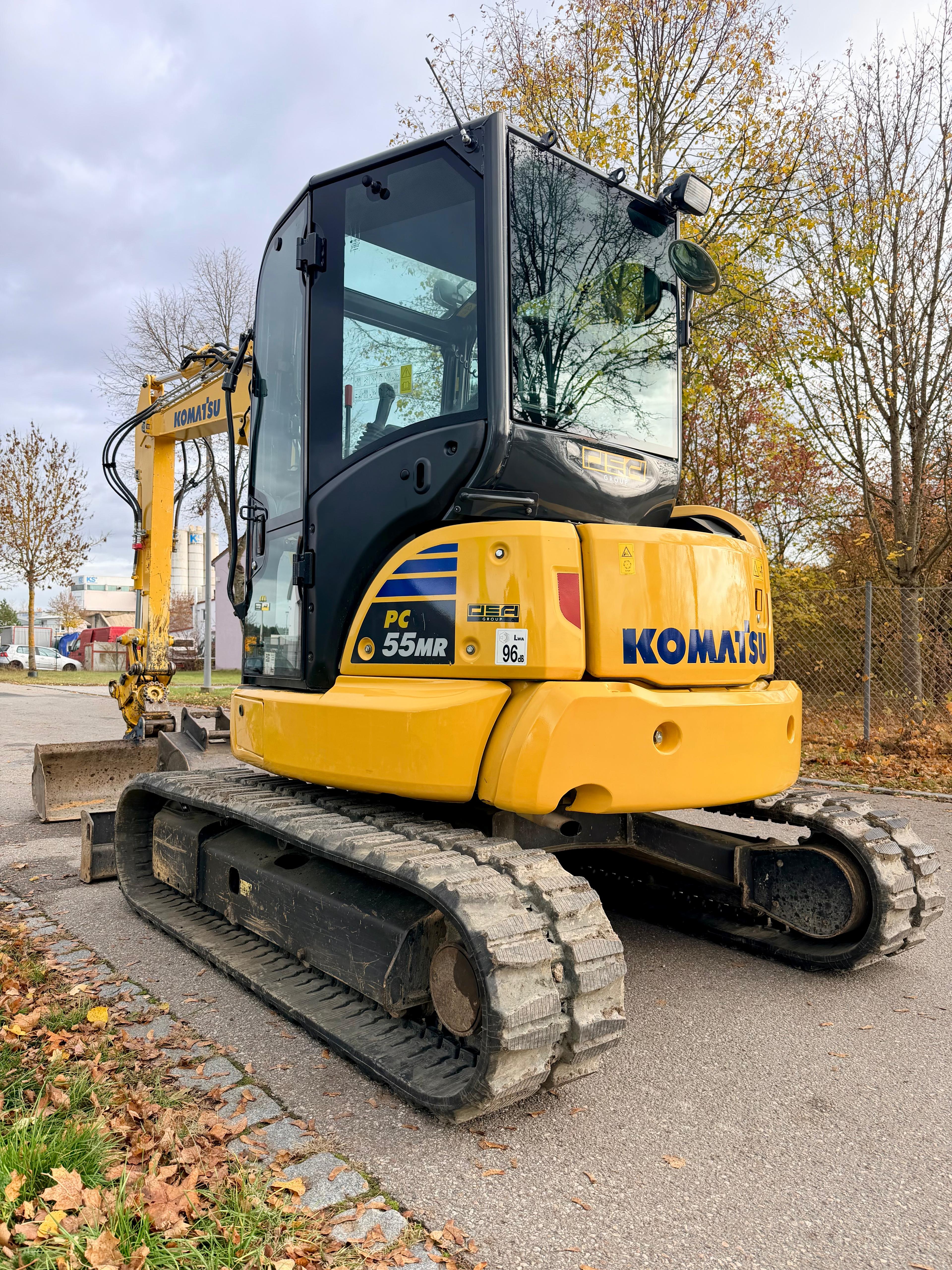 Gebraucht KOMATSU PC55MR**Powertilt, GRL, TL**neue Ketten**