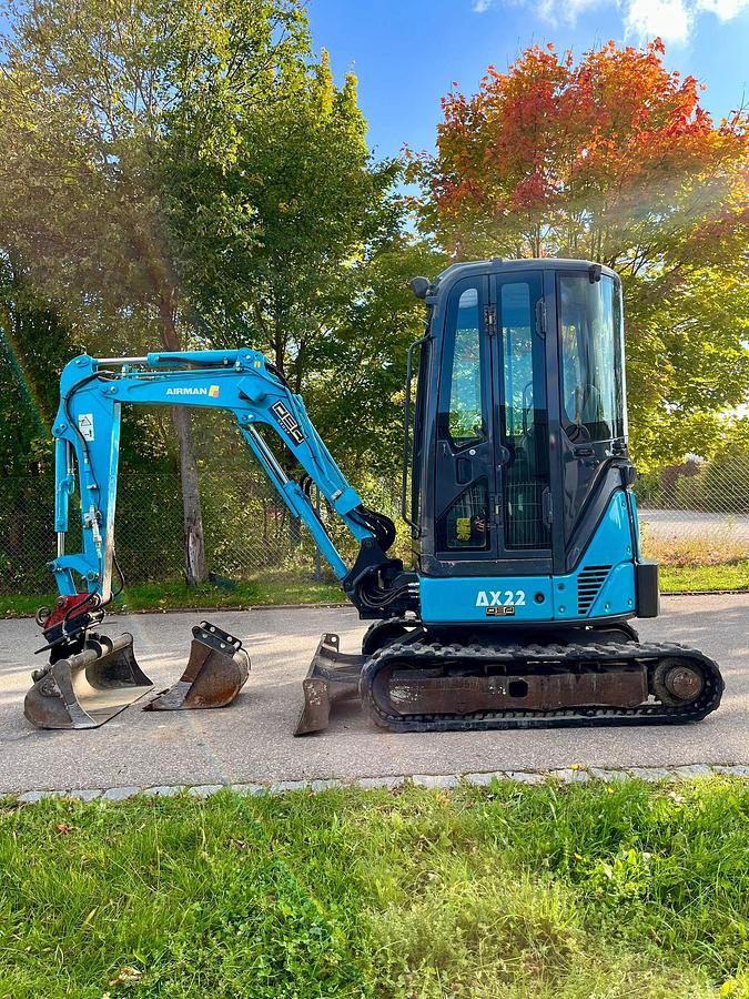 Gebraucht Hitachi /Airmann AX22U-4*SW, TL, HS*