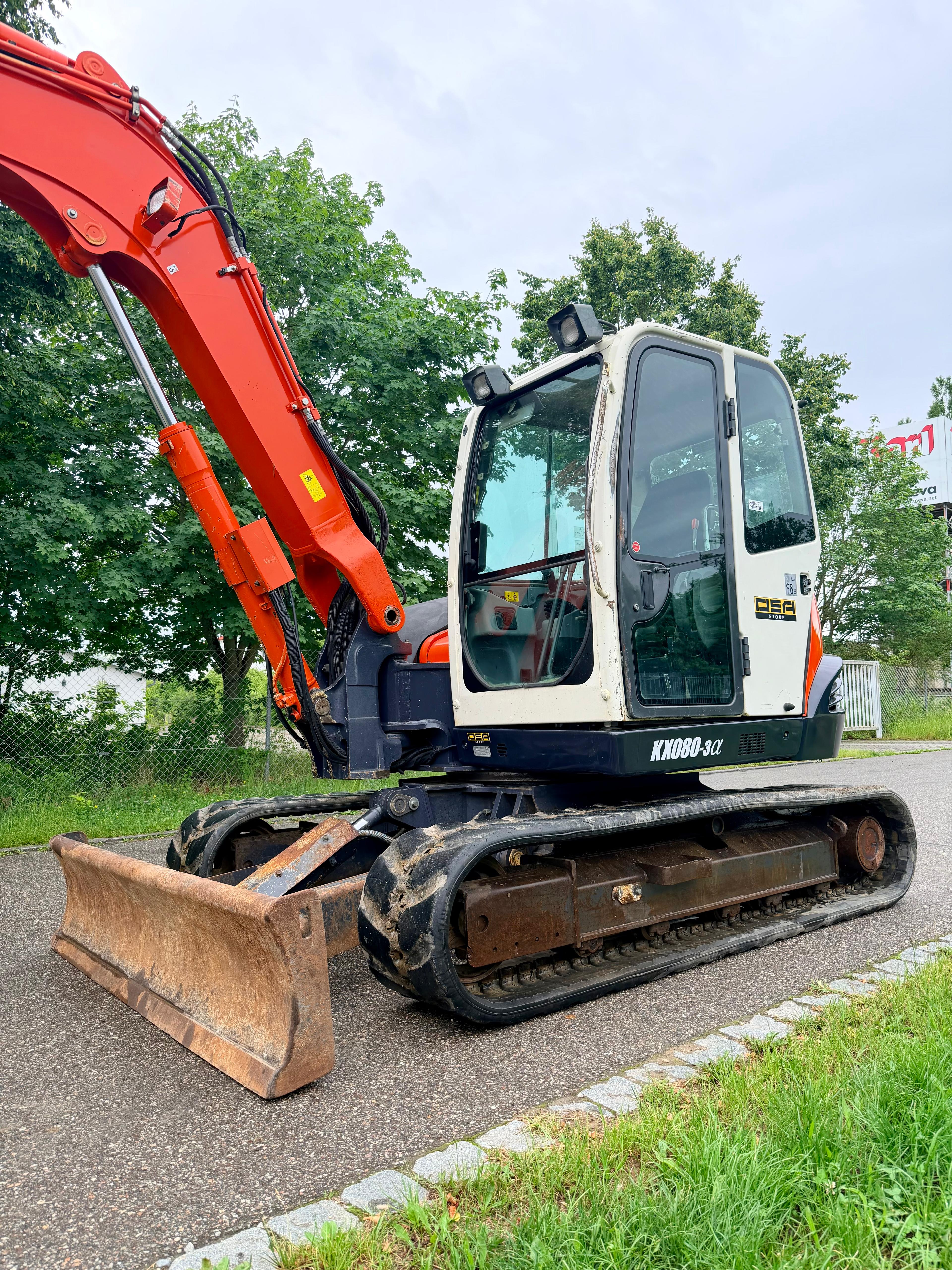 Gebraucht Kubota KX080-3a inkl. GRL**3.327 h**