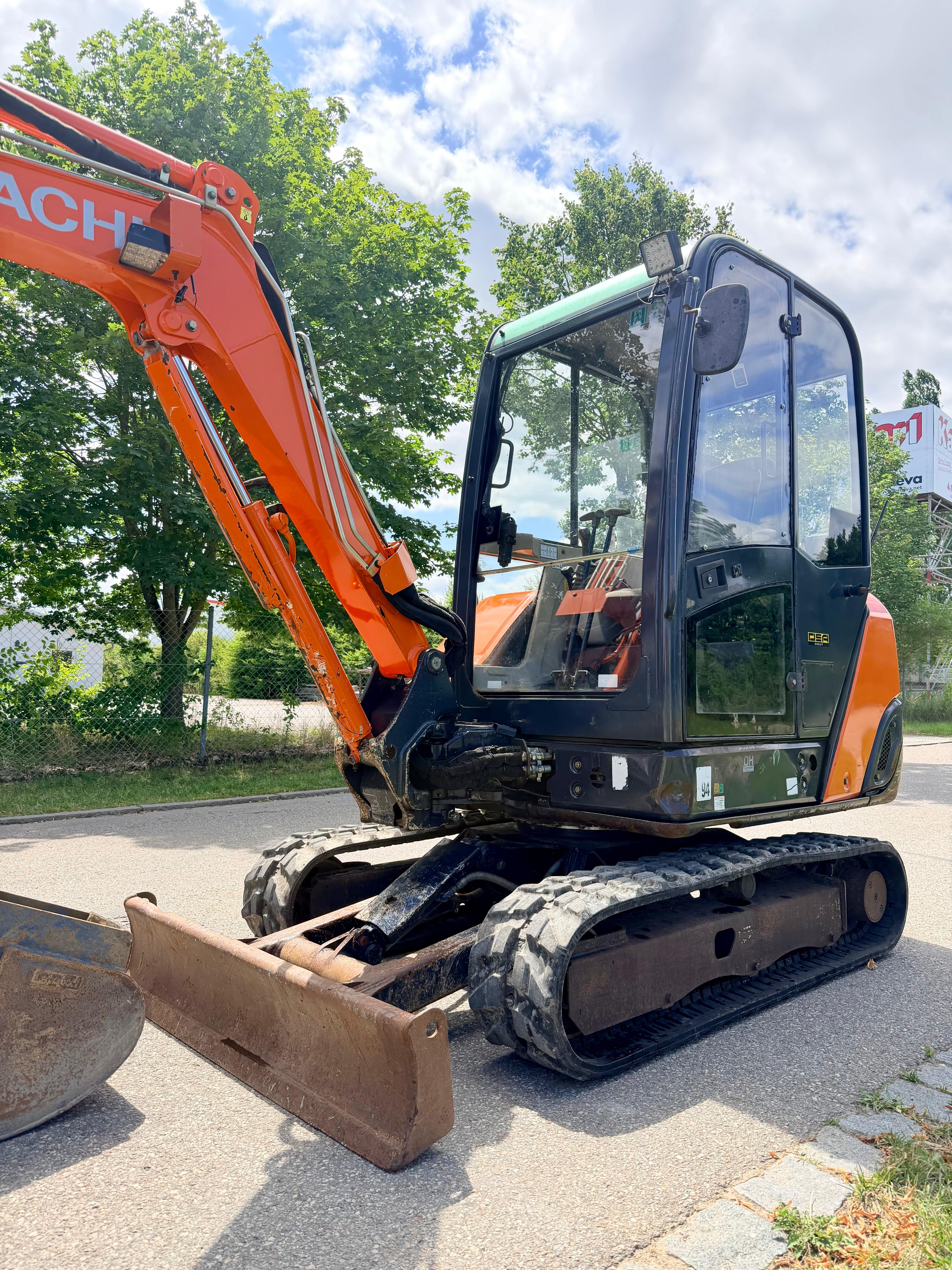 Gebraucht Hitachi ZX27-3 CLR**SW, Humusschaufel, Tieflöffel**