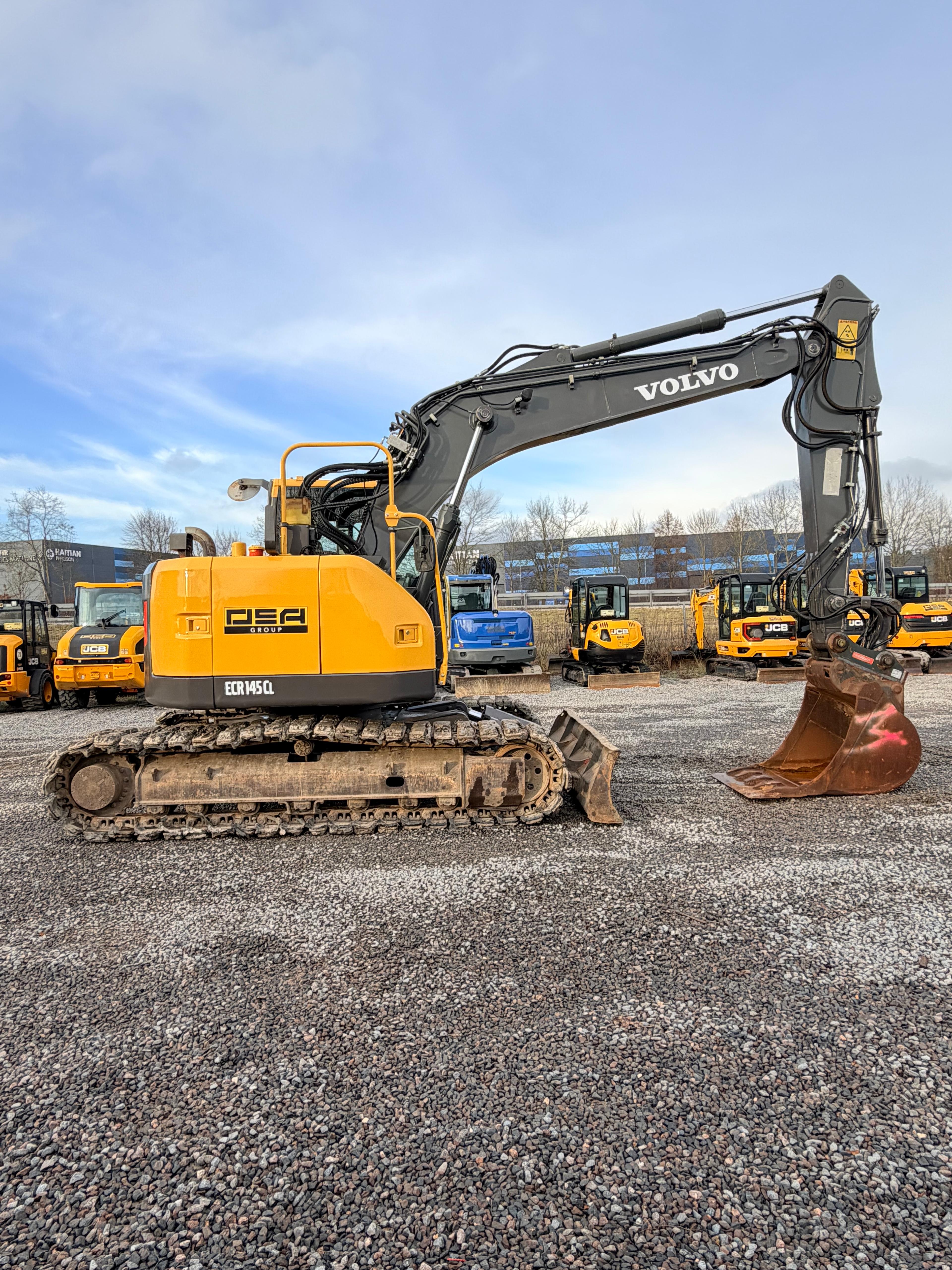 Gebraucht Volvo ECR145CL**OilQuick70/55**Tieflöffel