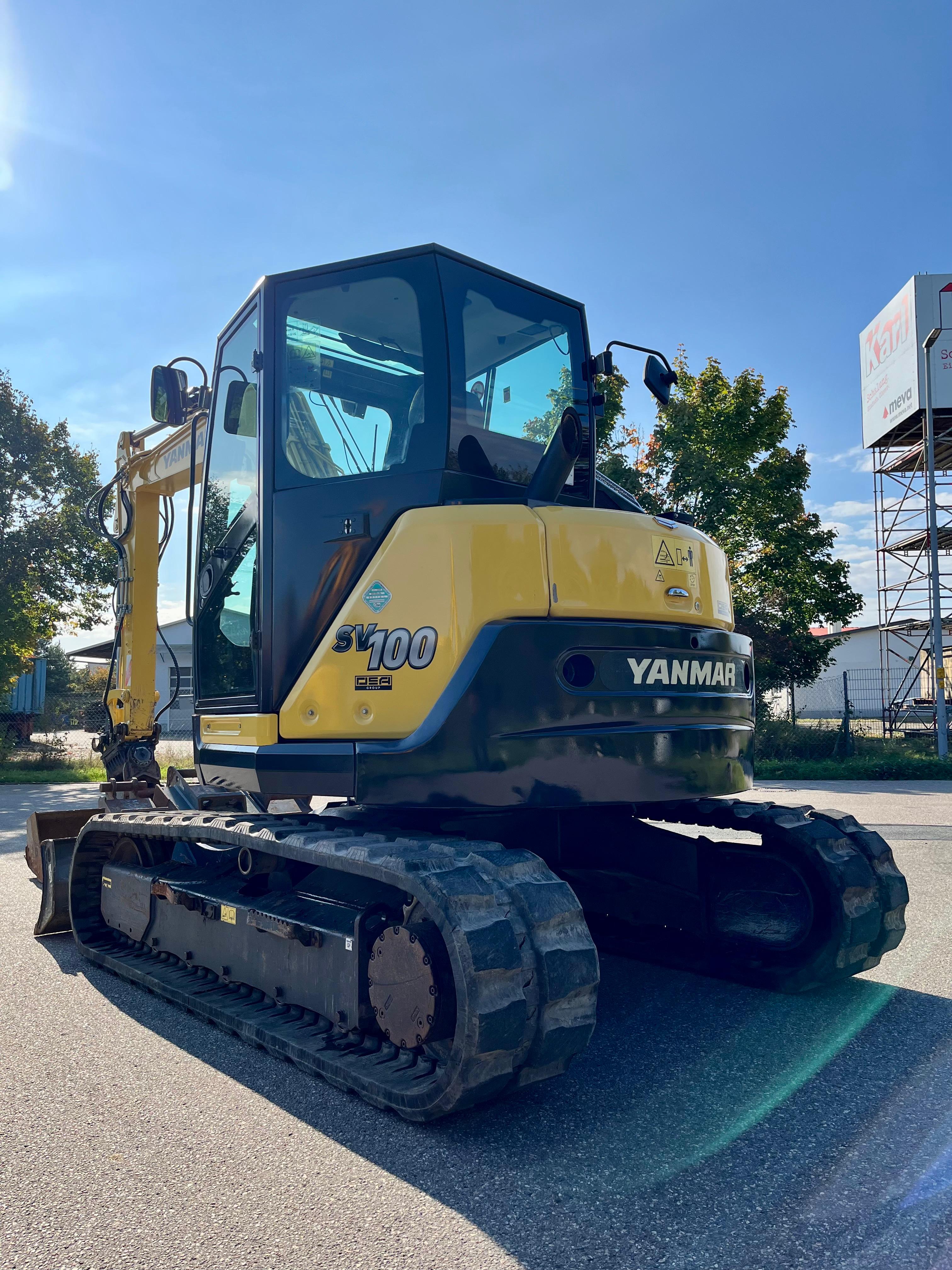 Gebraucht Yanmar SV100-2A mit Powertilt, SW, HS, 3x TL