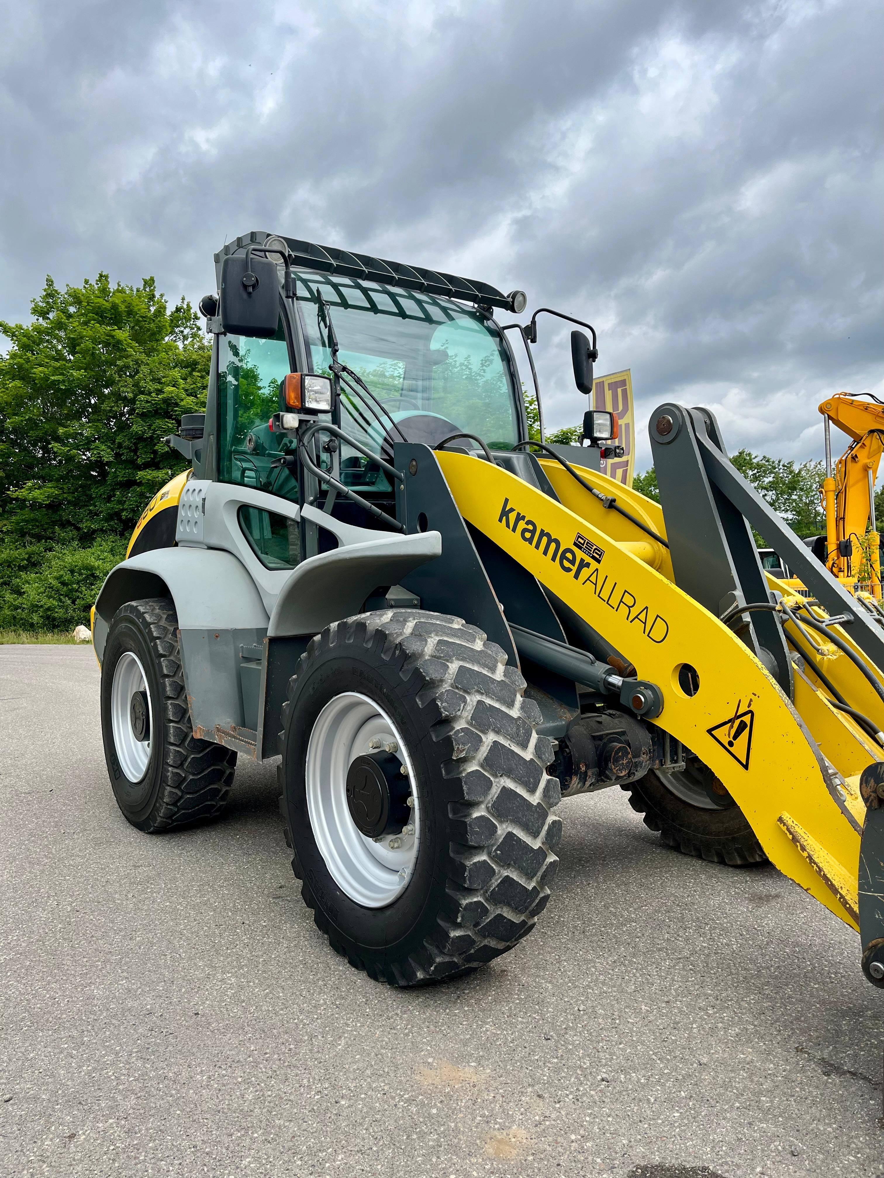 Gebraucht Kramer 880**Schaufel und Palettengabel