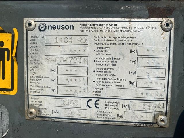 Gebraucht Neuson 1404 RD**ab 280€/mtl.**