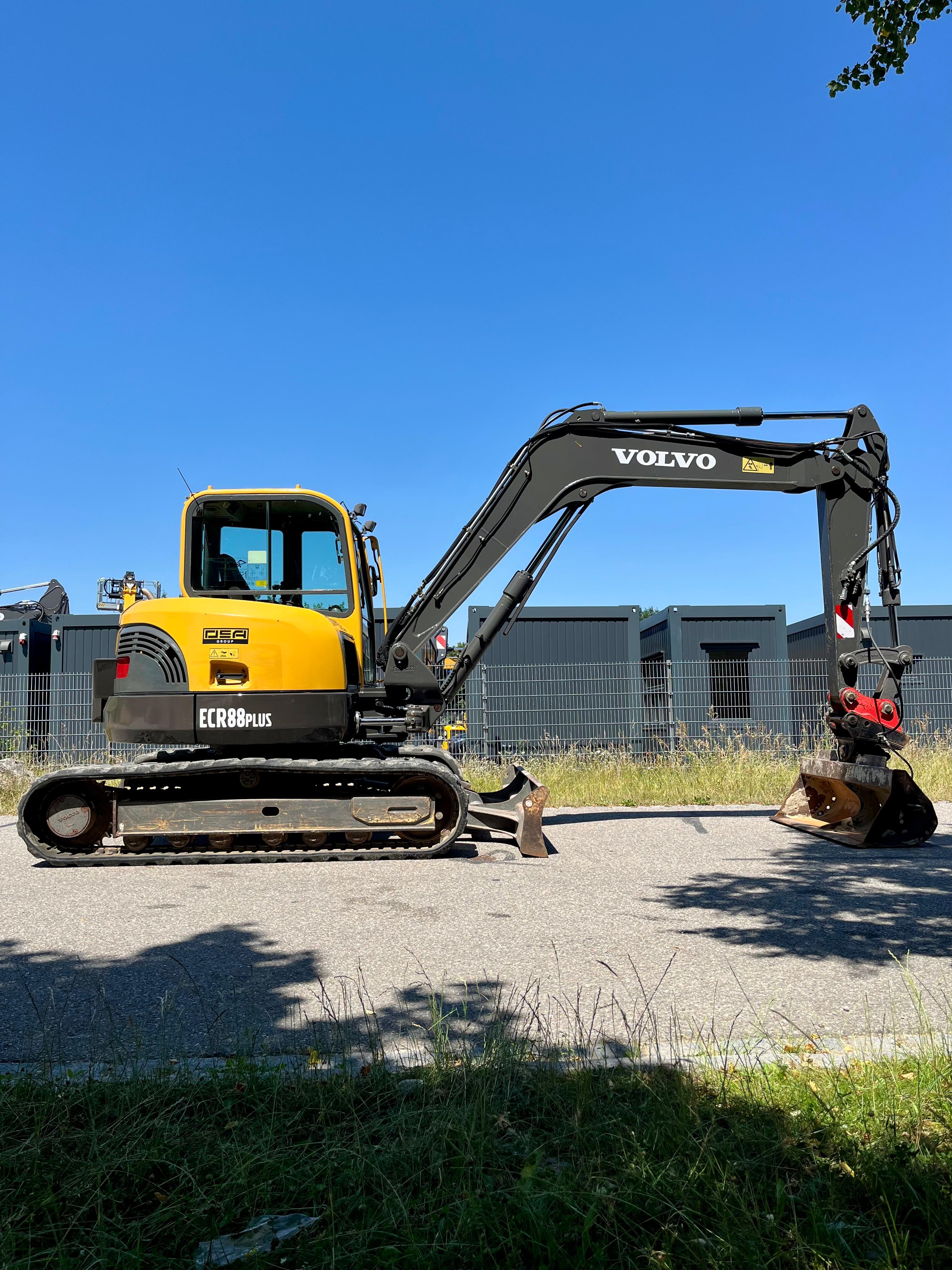 Gebraucht Volvo ECR88 Plus**Bj. 2010**inkl. HS