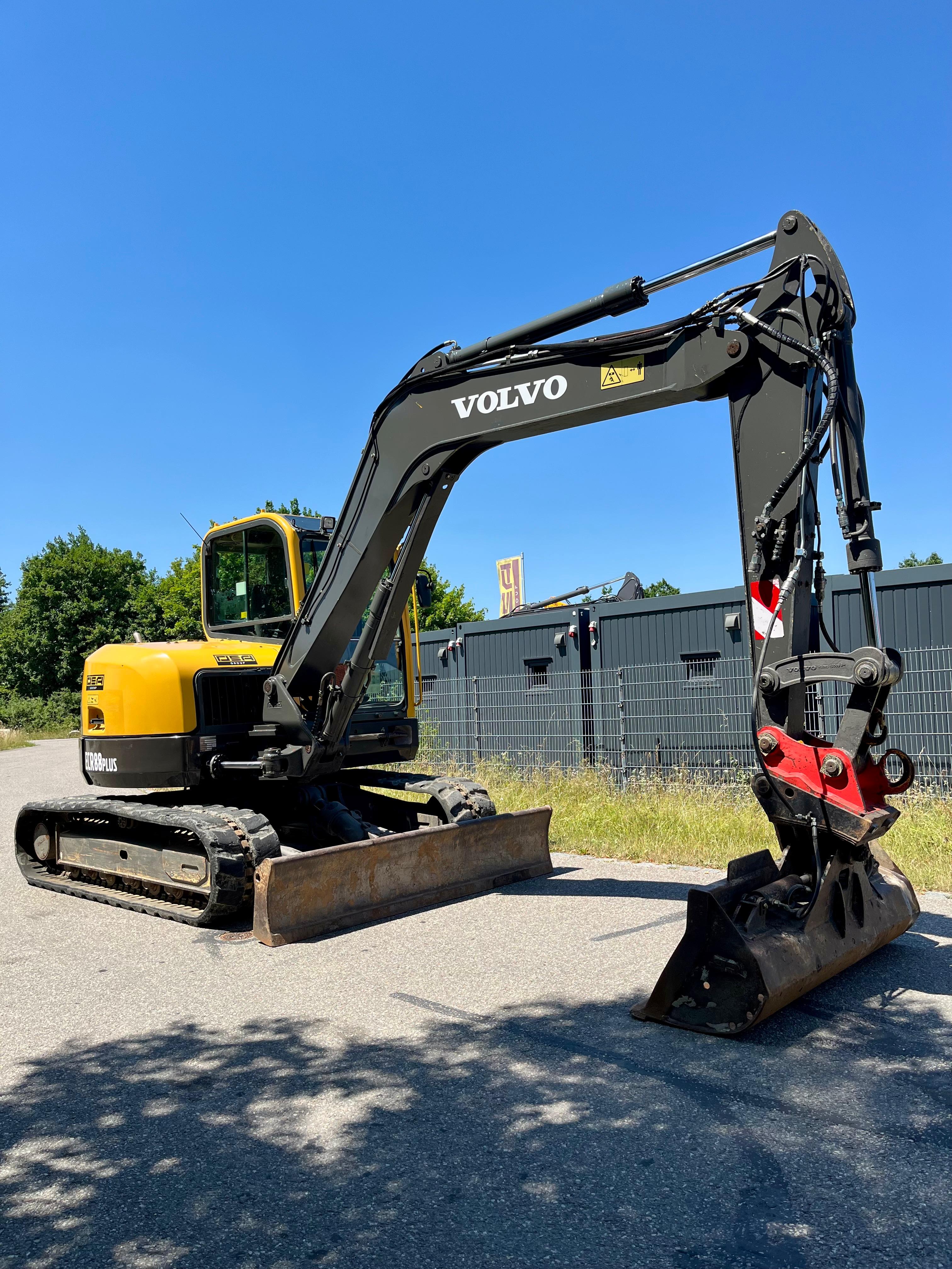 Gebraucht Volvo ECR88 Plus**Bj. 2010**inkl. HS