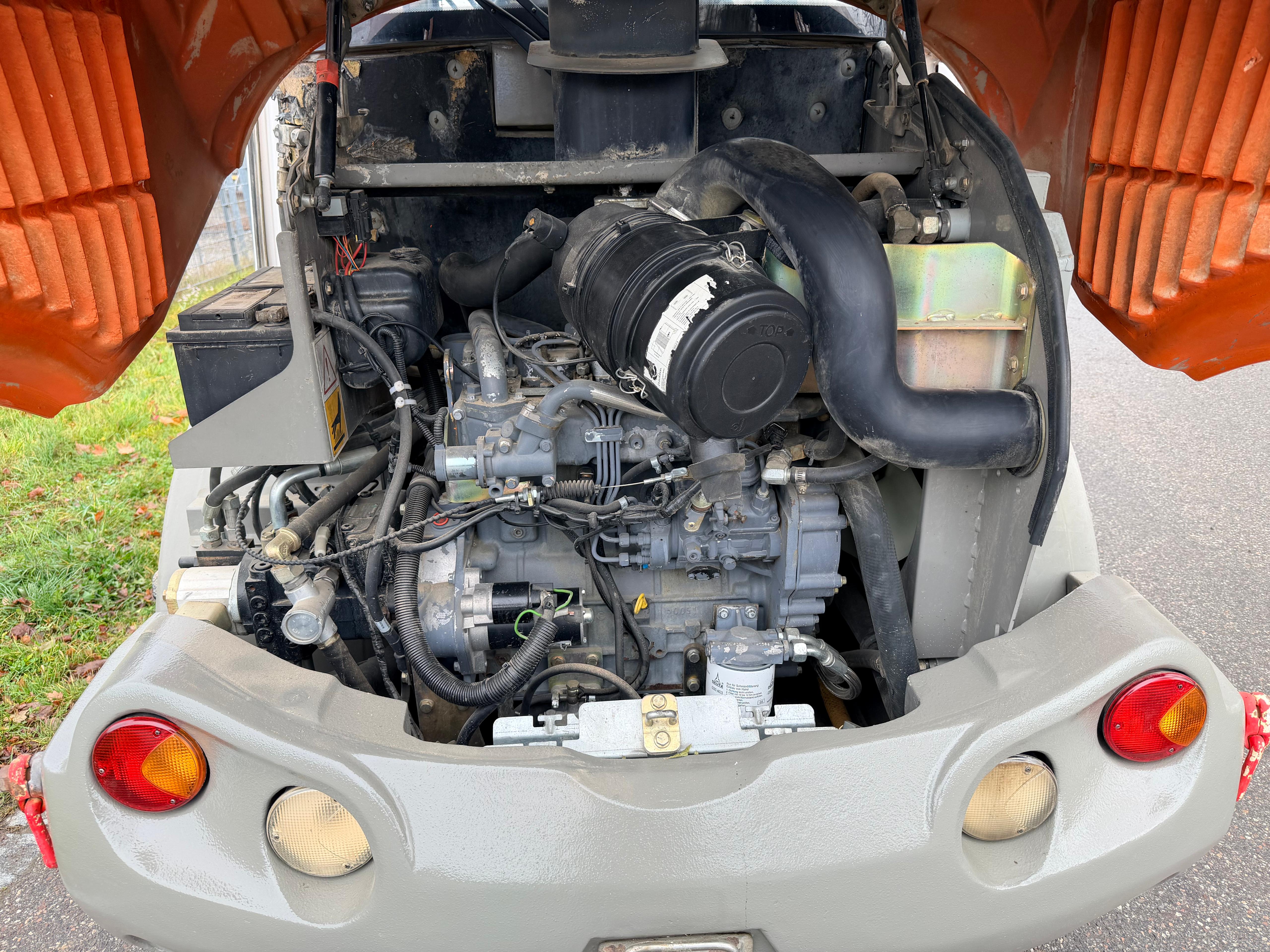 Gebraucht Atlas AR60 inkl. Klappschaufel, Palettengabel