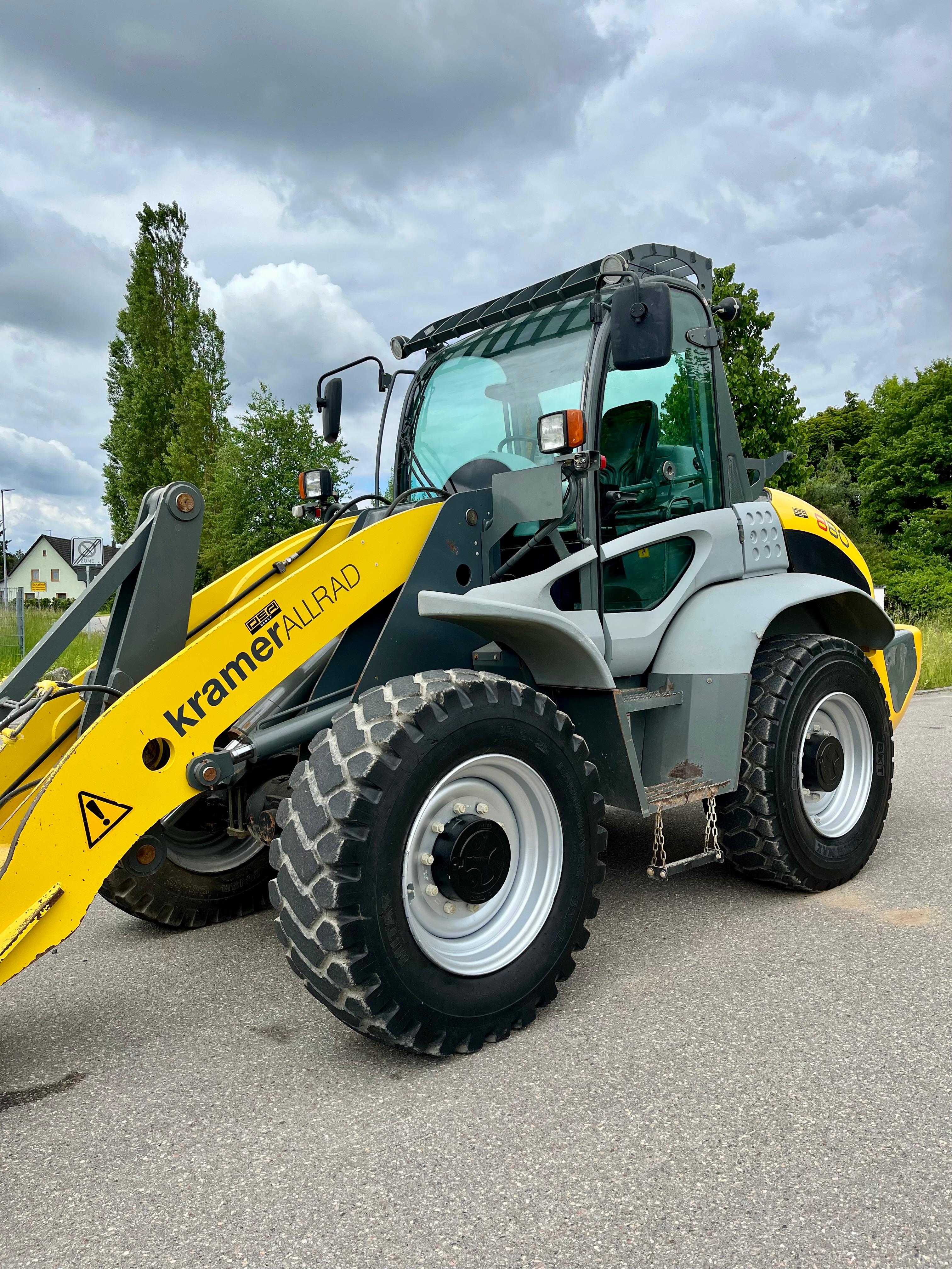 Gebraucht Kramer 880**Schaufel und Palettengabel