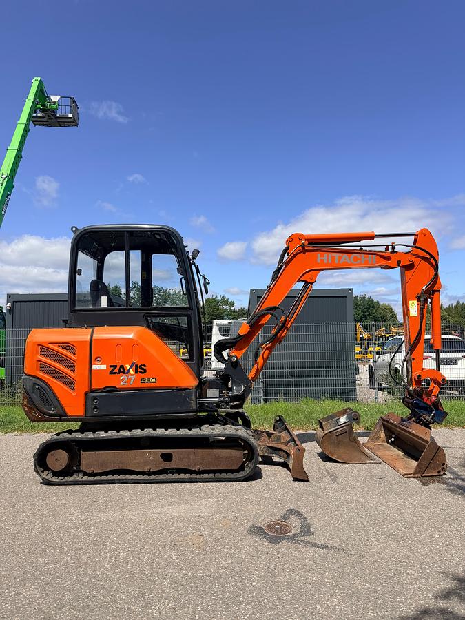 Gebraucht Hitachi ZX27-3 CLR**SW, Humusschaufel, Tieflöffel**