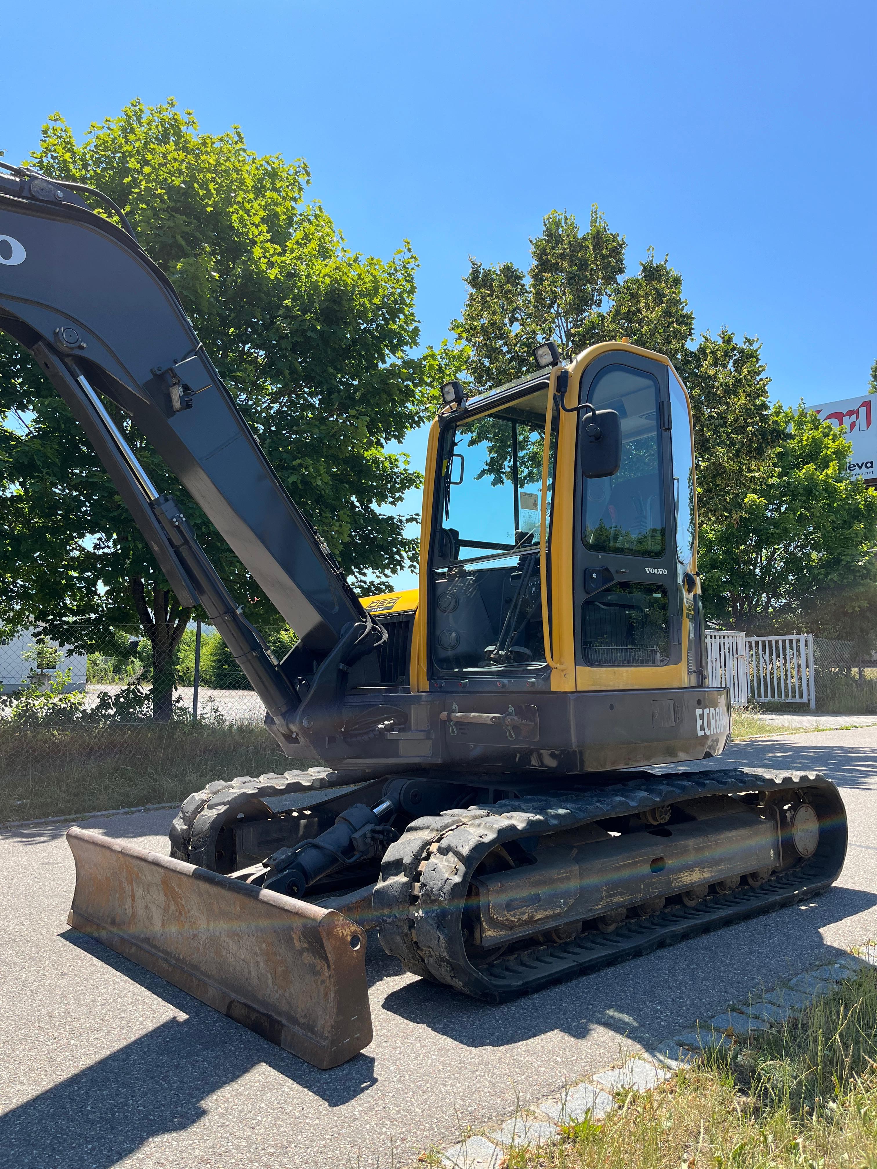 Gebraucht Volvo ECR88 Plus**Bj. 2010**inkl. HS