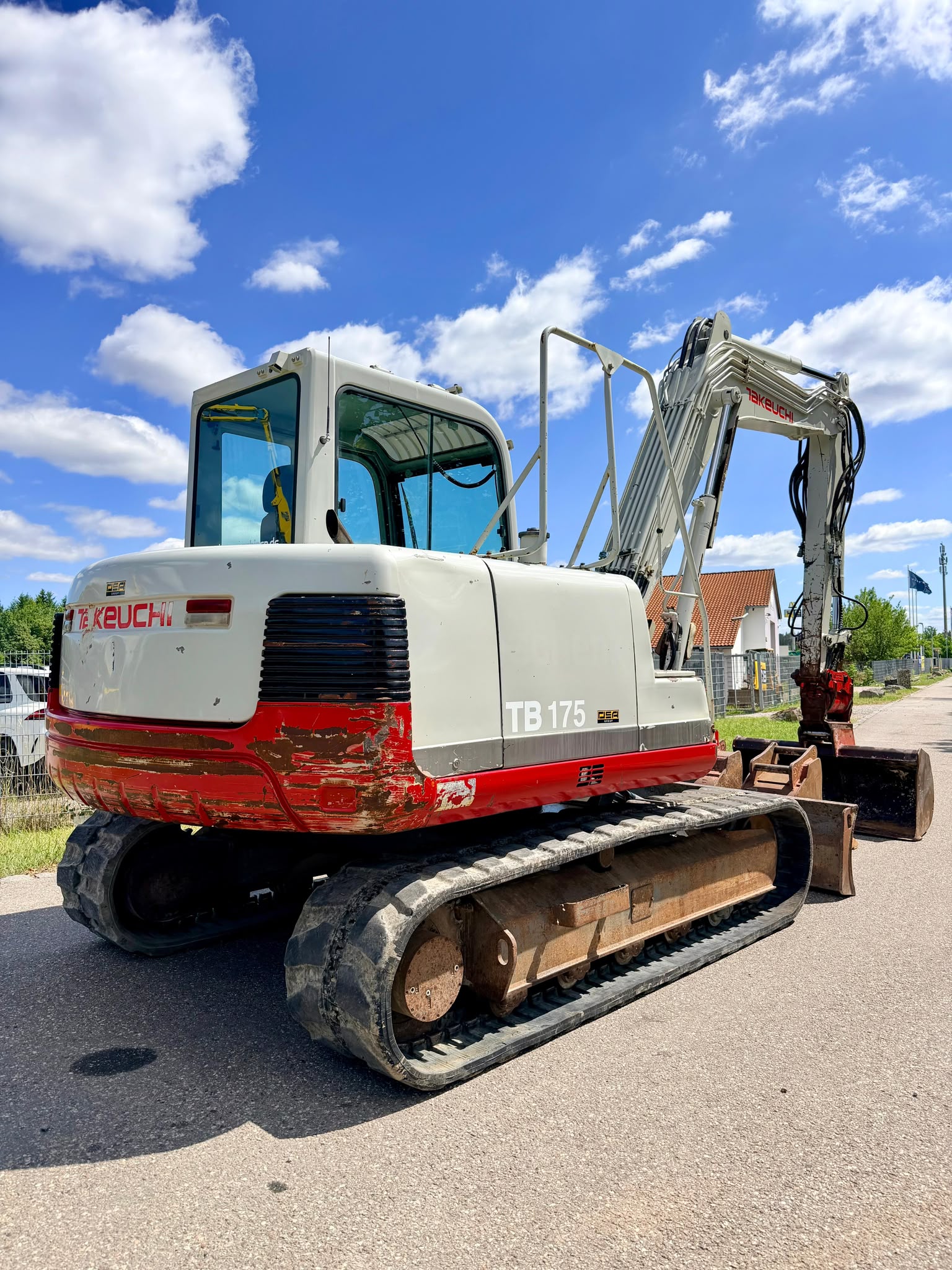 Gebraucht Takeuchi TB 175 inkl. Humusschaufel und 2x Tieflöffel