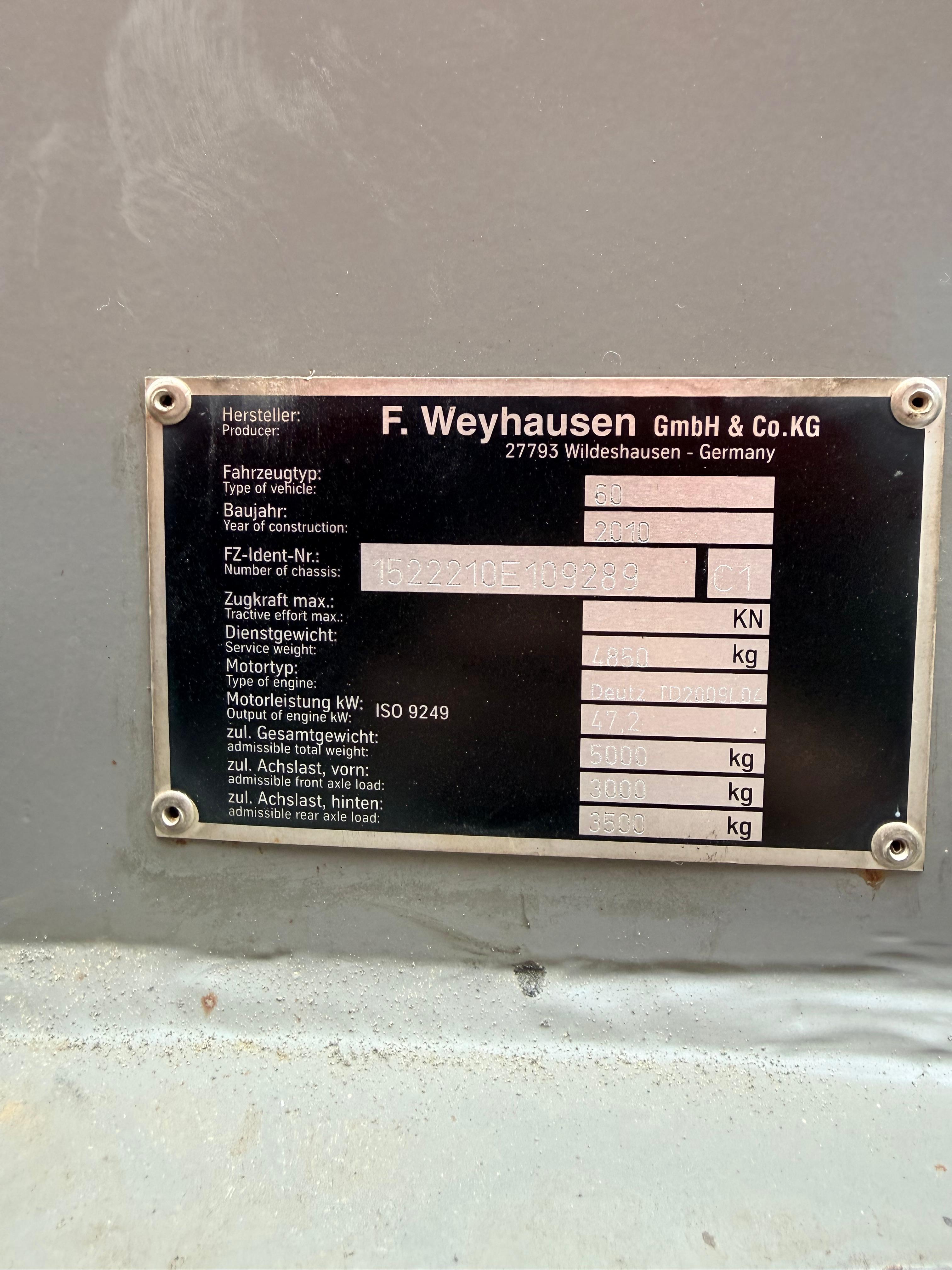 Gebraucht Atlas AR60 inkl. Klappschaufel, Palettengabel