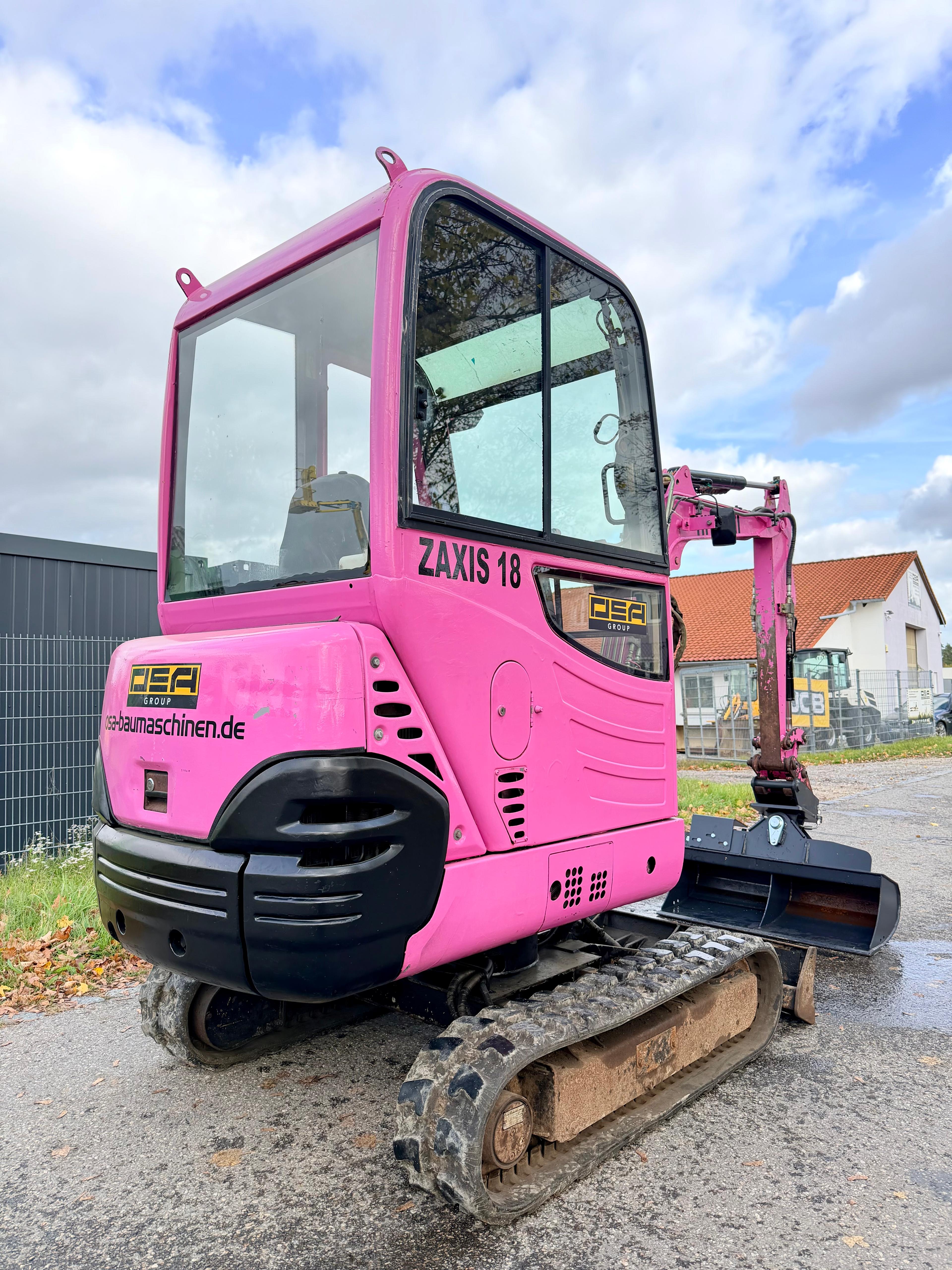 Gebraucht HITACHI Zaxis 18 inkl. Humusschaufel