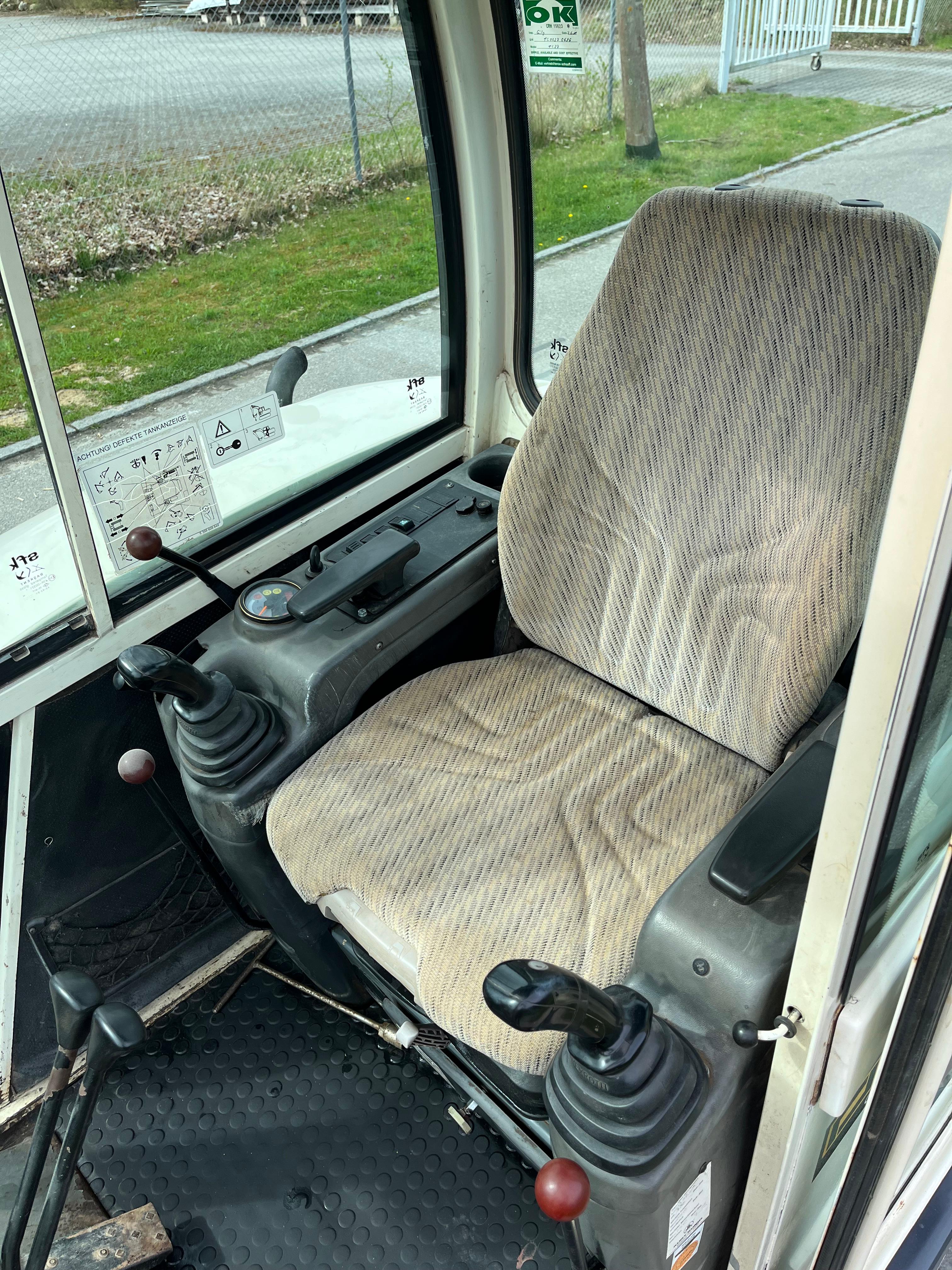 Gebraucht Terex TC 37 inkl. Humusschaufel, Tieflöffel