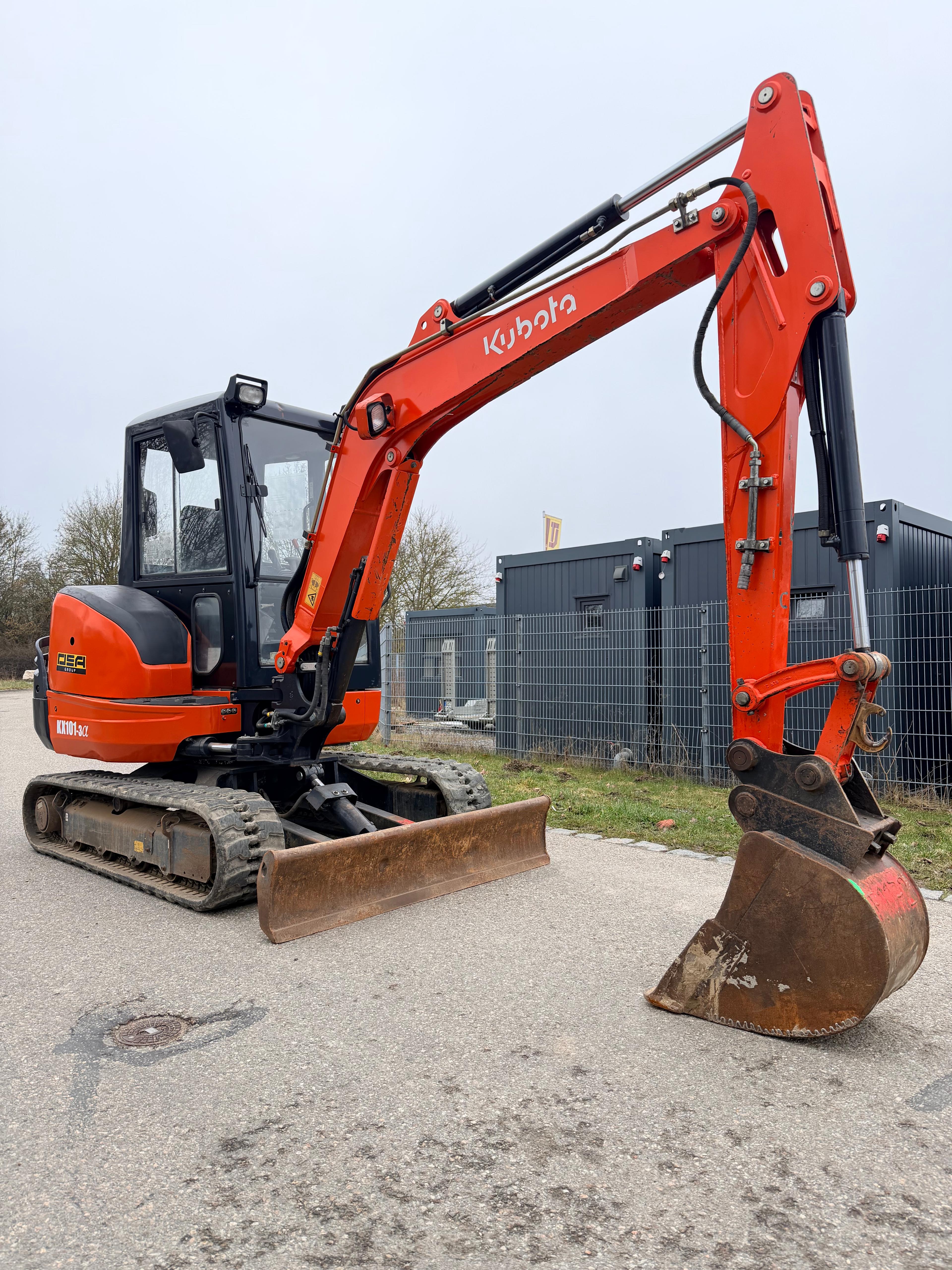 Gebraucht Kubota KX101-3a**SW, Tieflöffel**