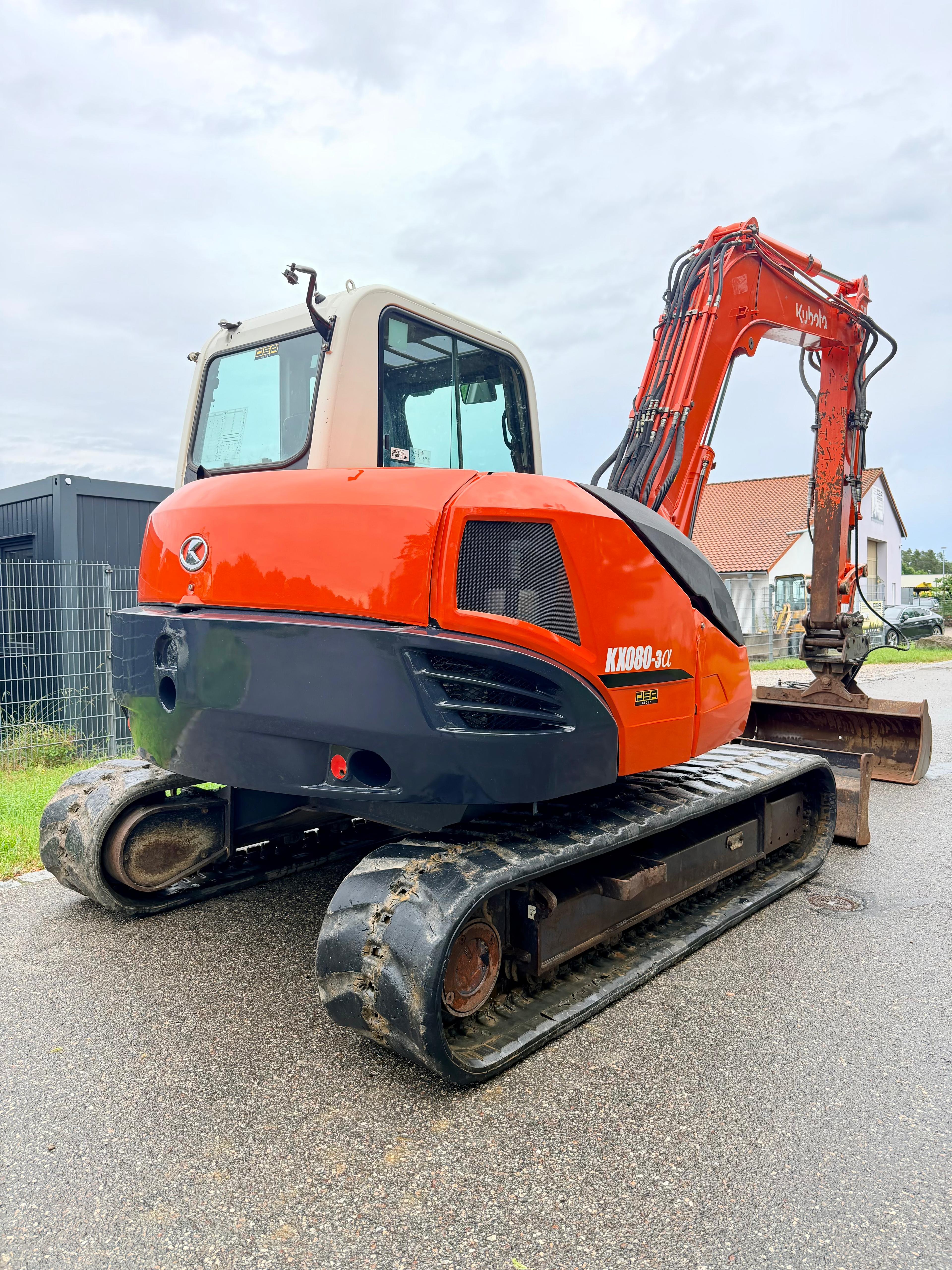 Gebraucht Kubota KX080-3a inkl. GRL**3.327 h**