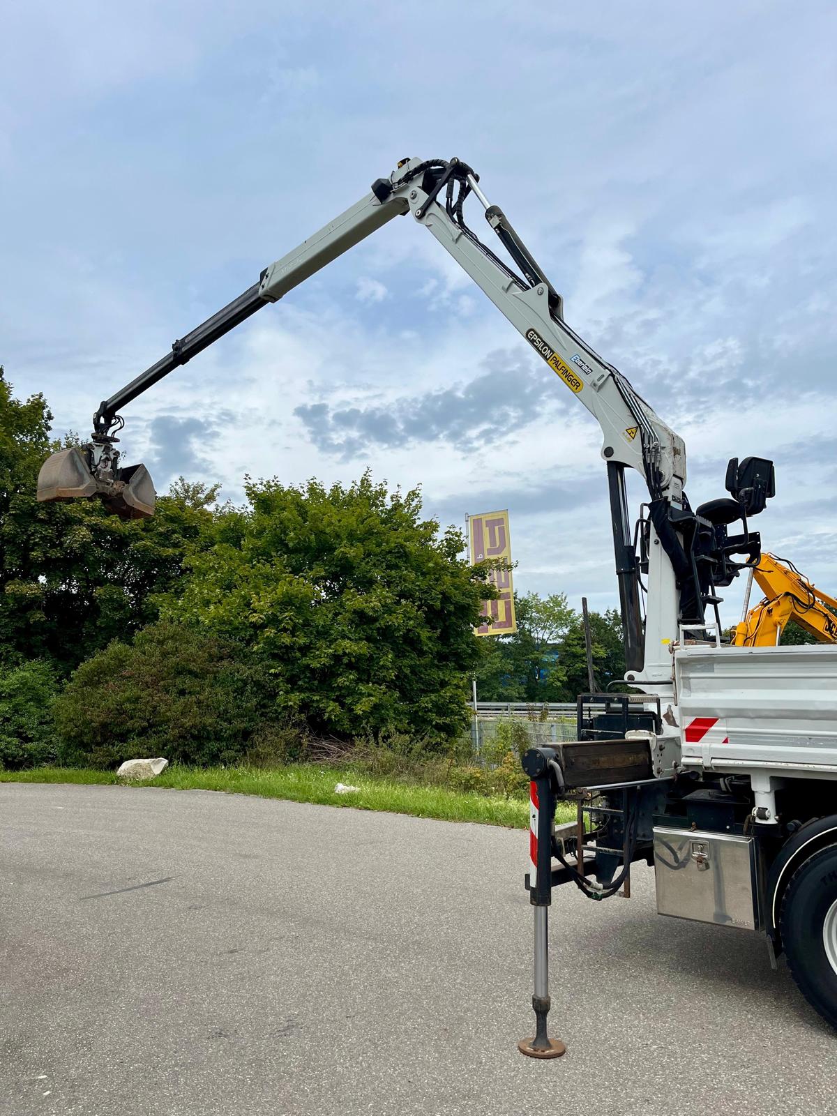 Gebraucht MAN TGM 18.280 mit Palfinger Kran, Funk, Greifer