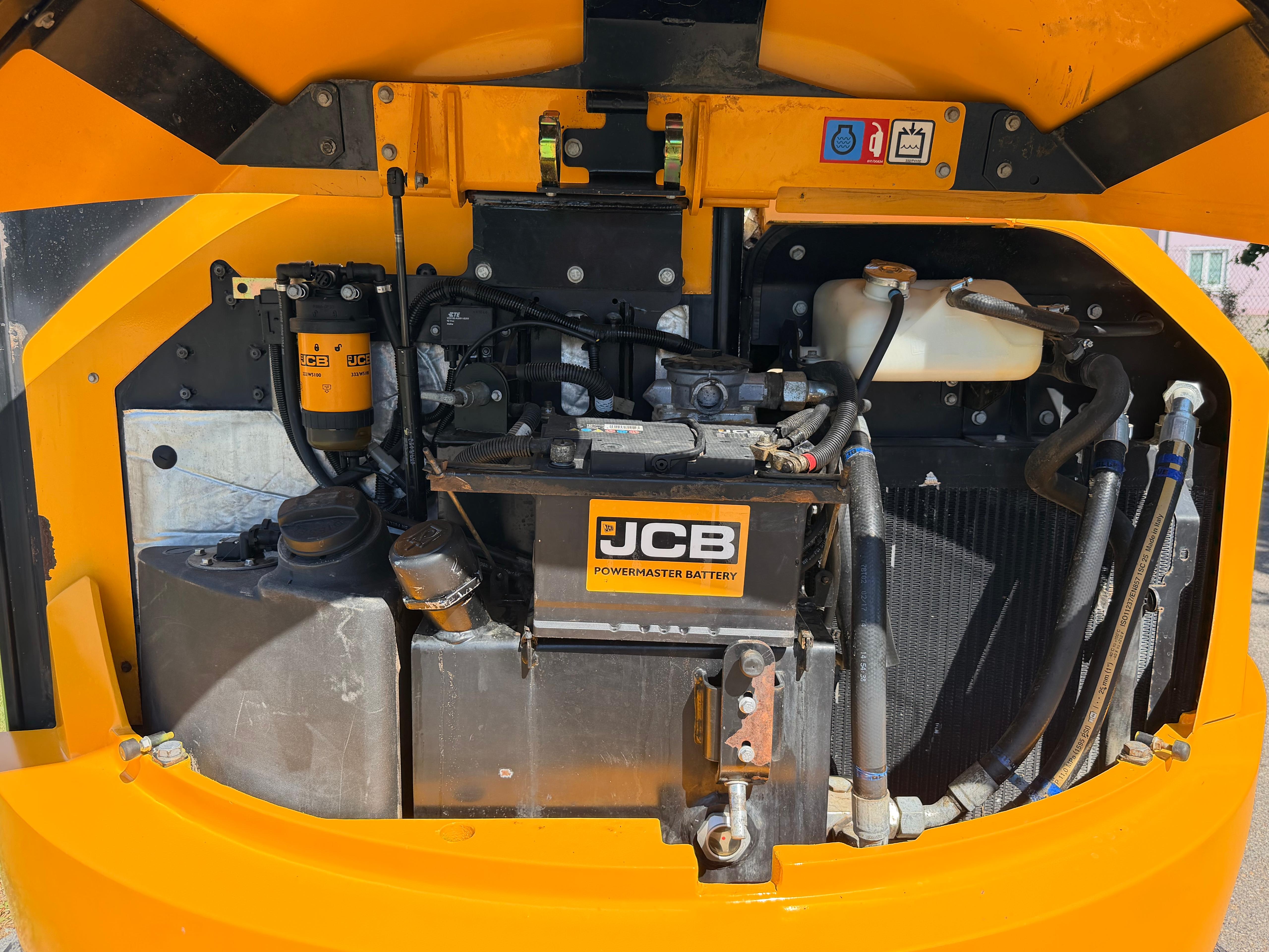 Gebraucht JCB 57C-1 inkl. Humusschaufel, 2x TL**NEUE KETTEN**