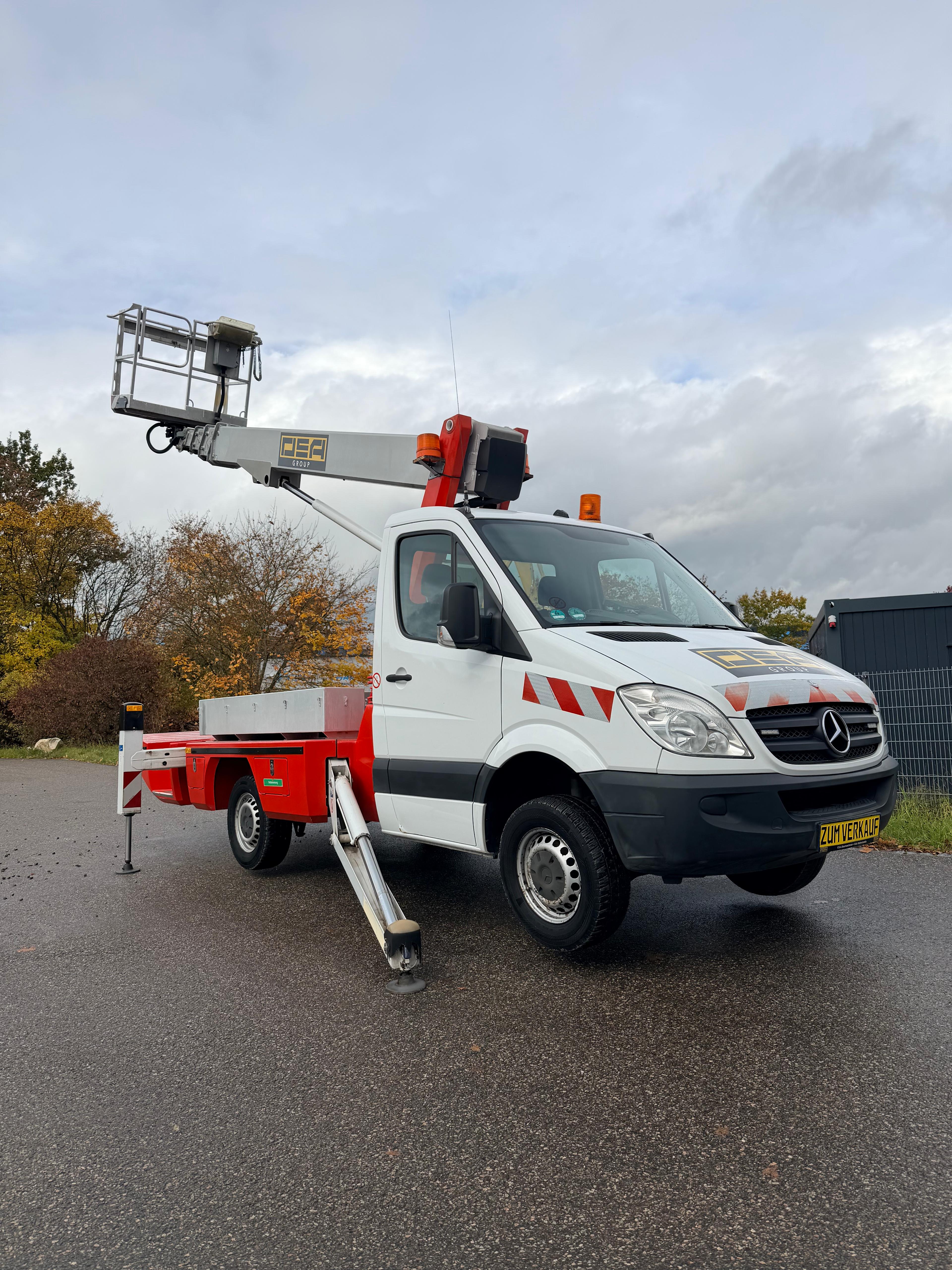 Gebraucht Hubarbeitsbühne Mercedes-Benz Palfinger TA 21 B - 21 m